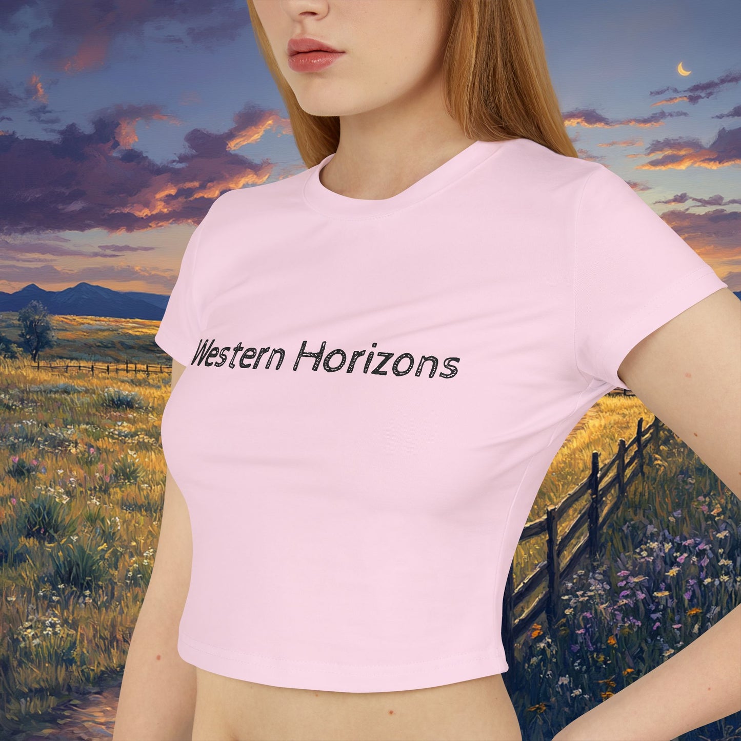 Plains Sunset Crop Top