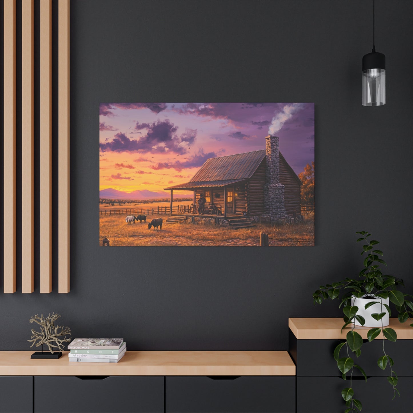 Settling Down Canvas