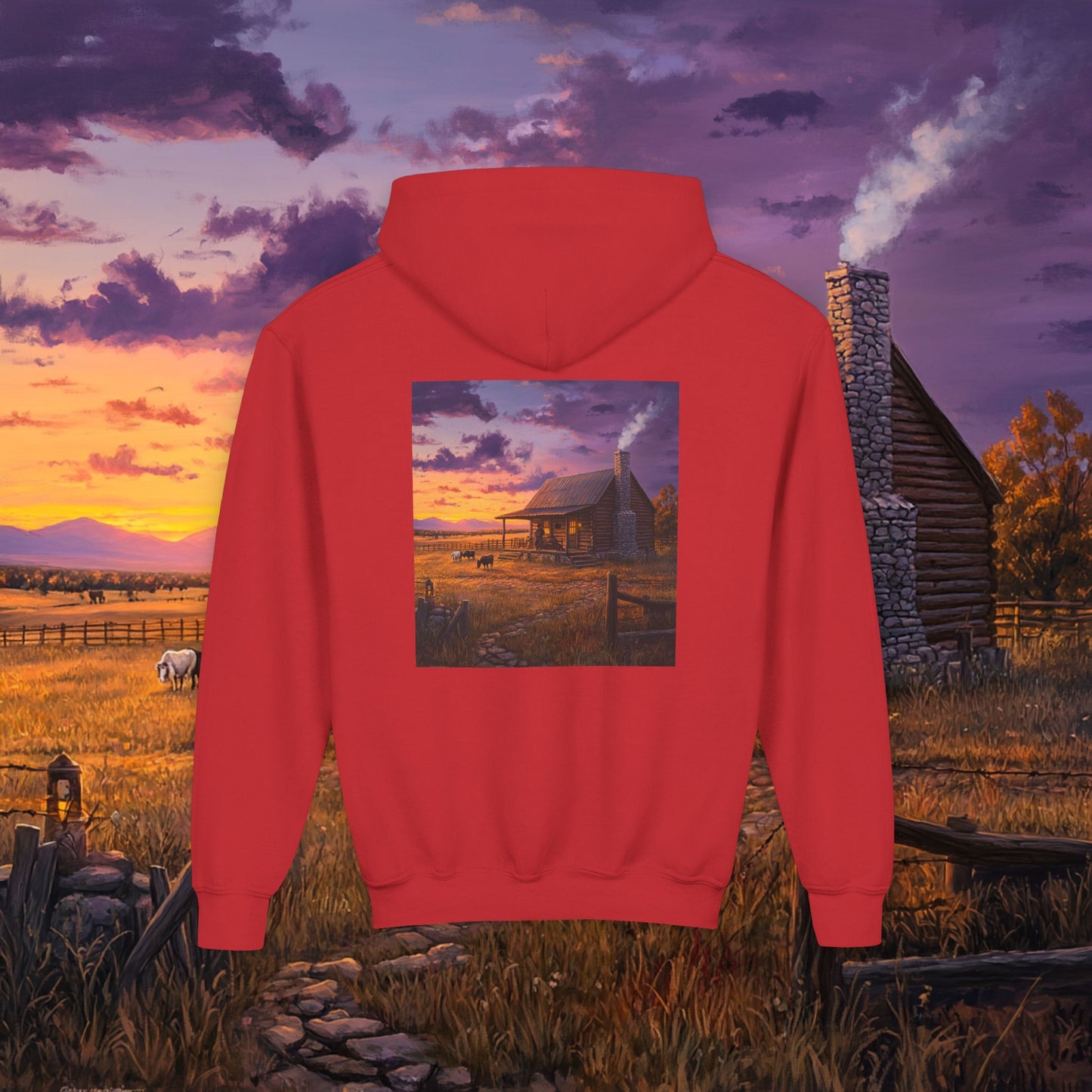 Settling Down Kids Hoodie