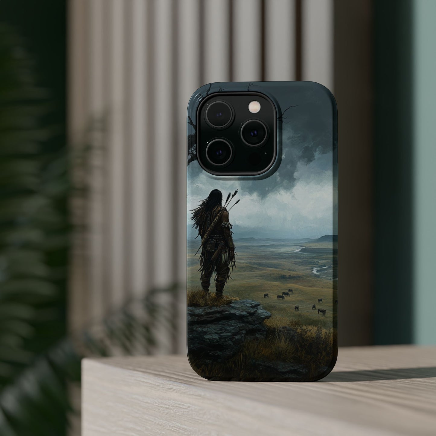 The Watchful Warrior Phone Case