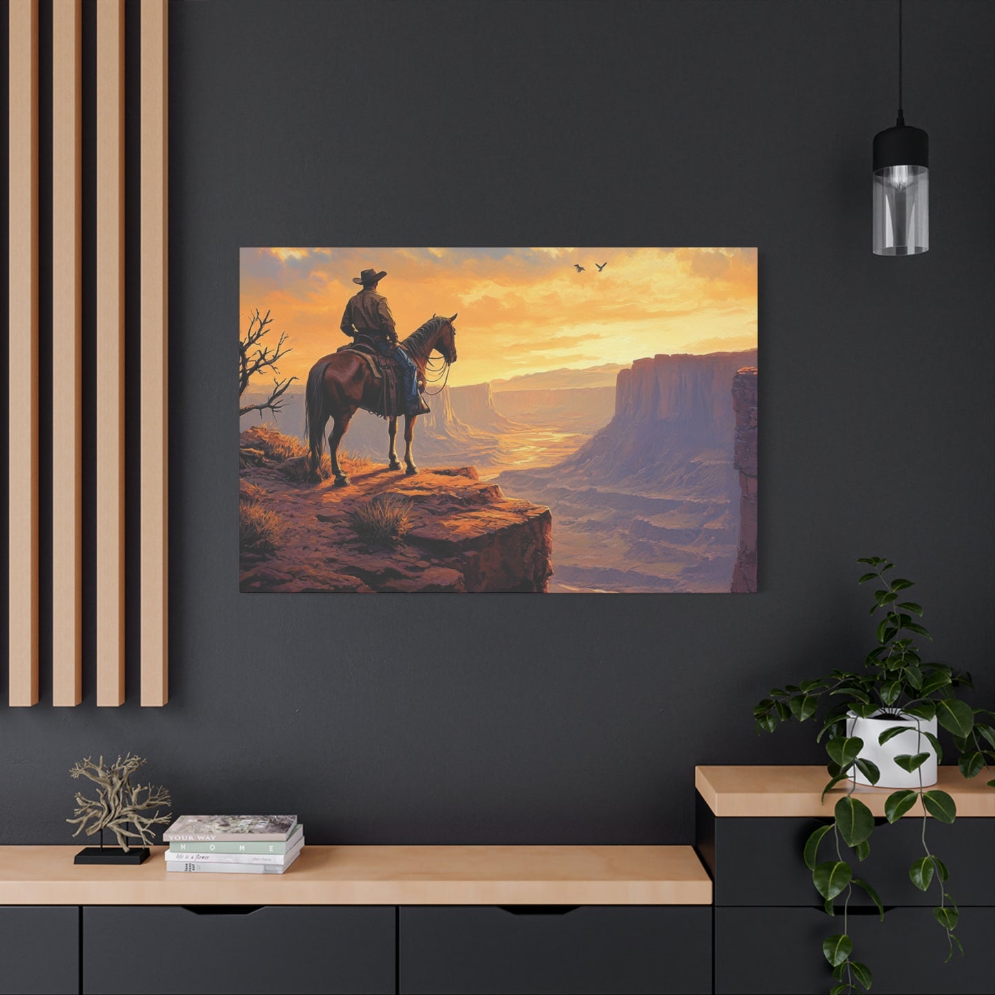 Cowboy Canyon Canvas