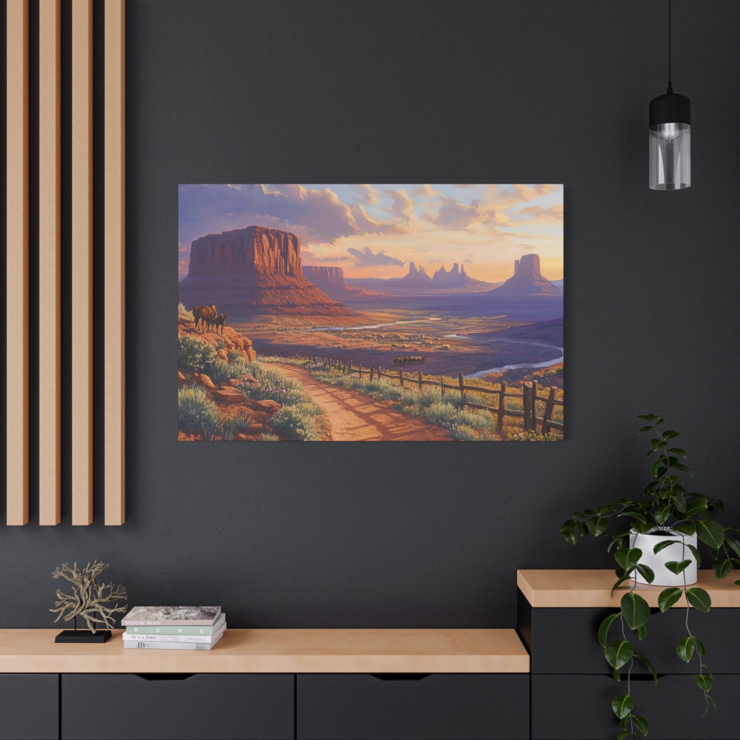 Southwest Mesa Canvas