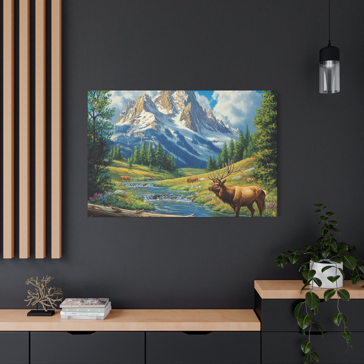 Elk Mountain Canvas