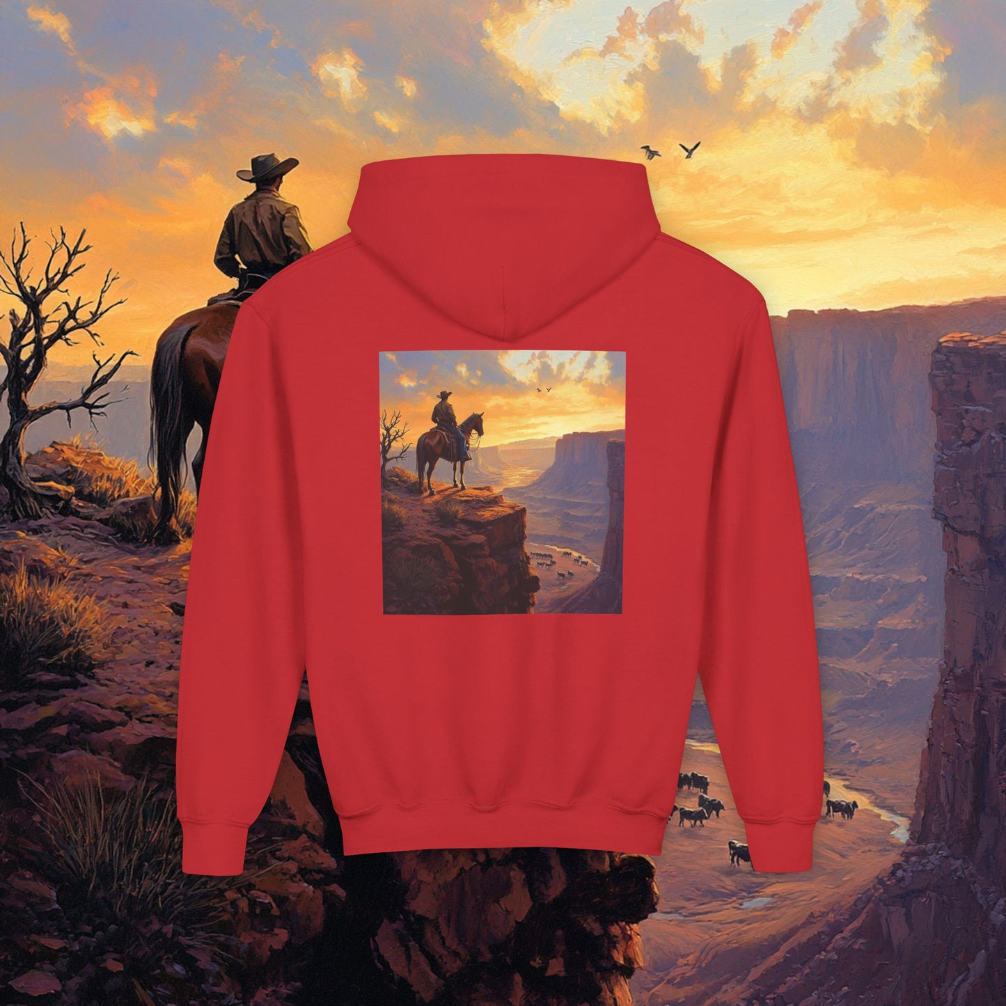 Cowboy Canyon Kids Hoodie