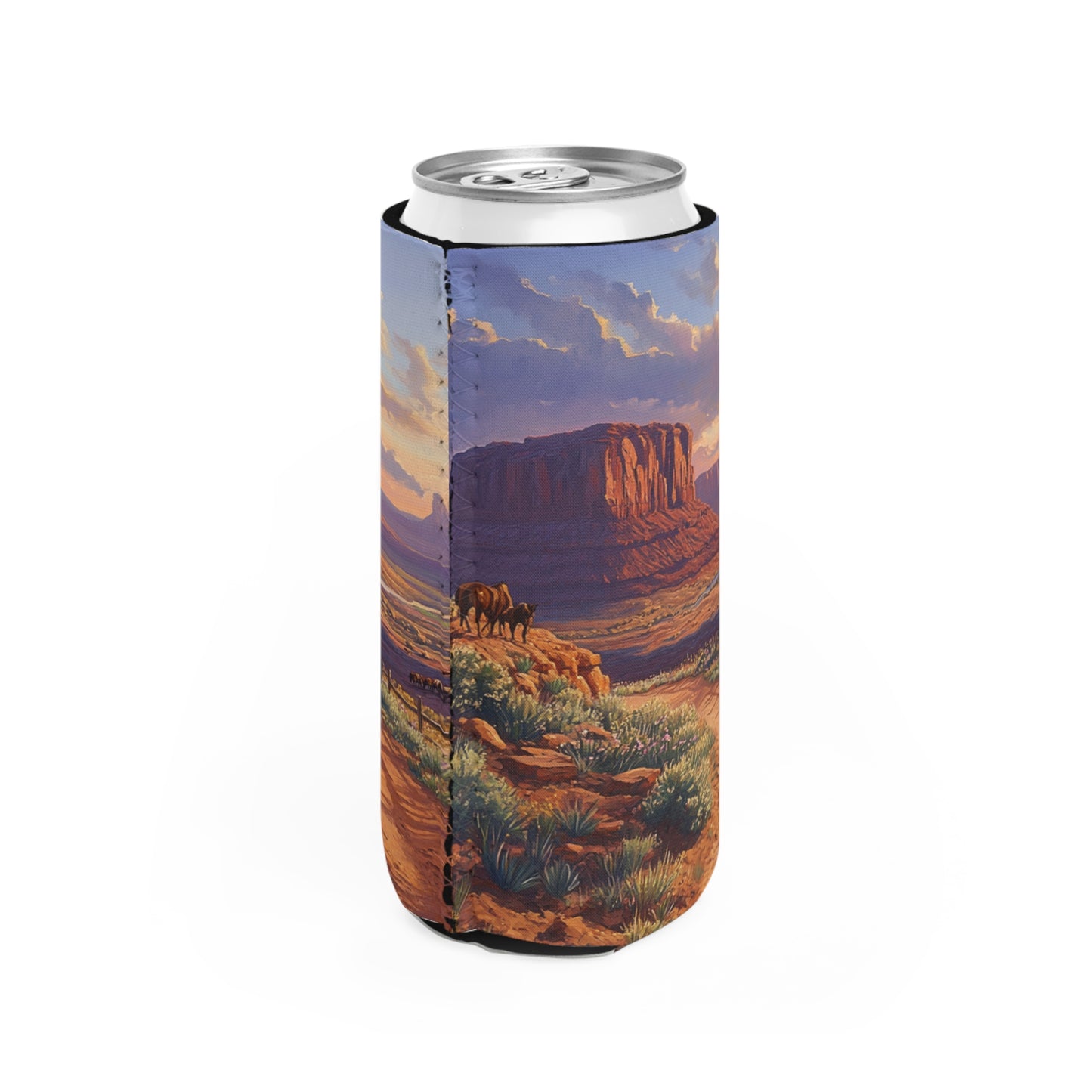 Southwest Mesa Slim Can Koozie