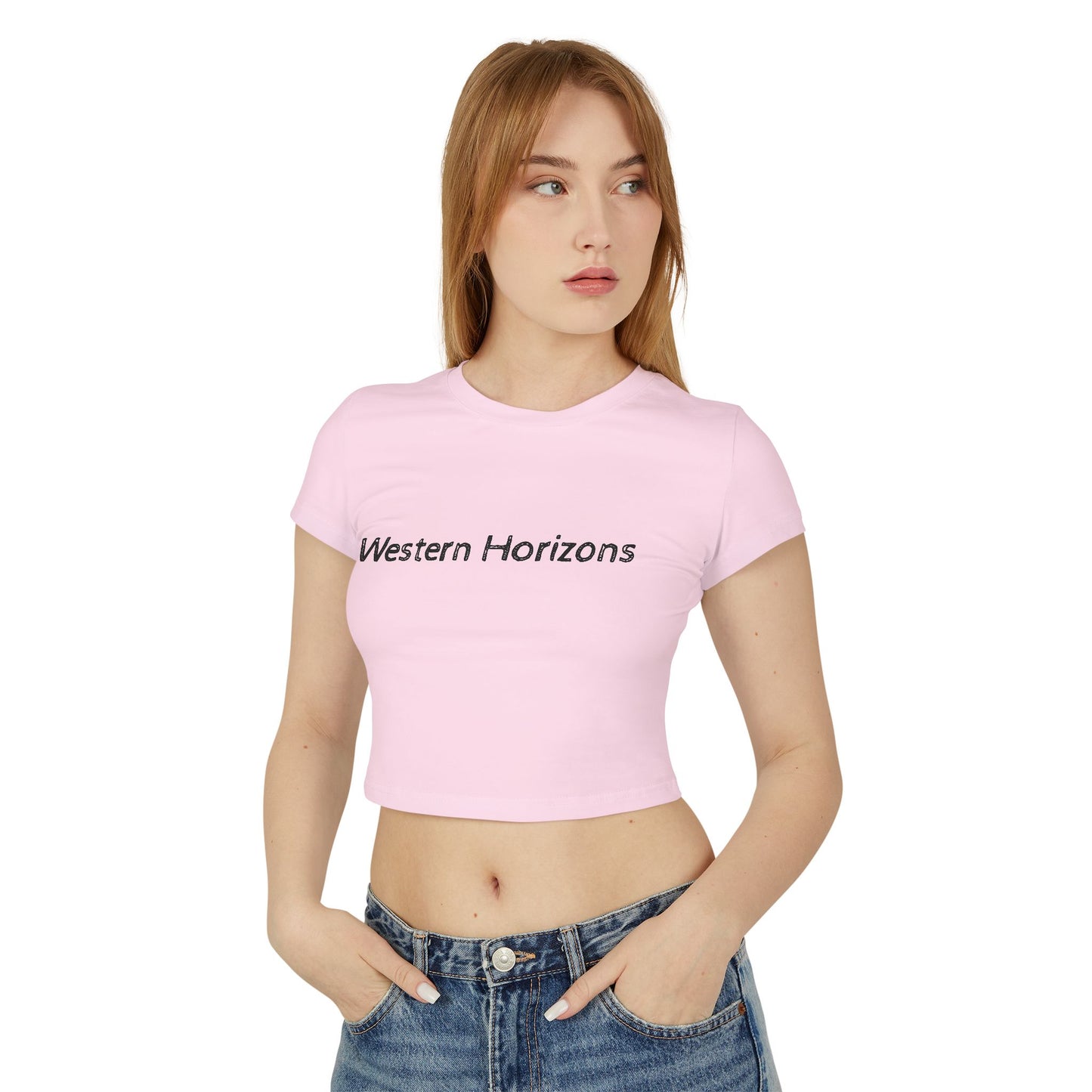 Starin' Cowboy Crop Top