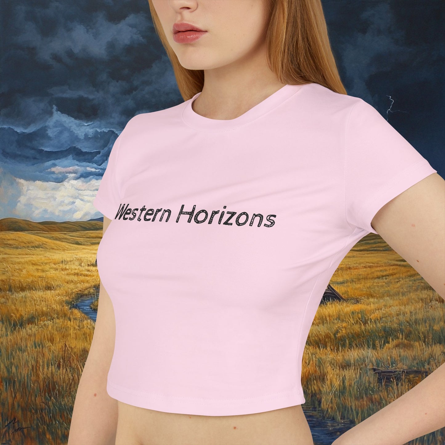 A Storm's Brewing Crop Top