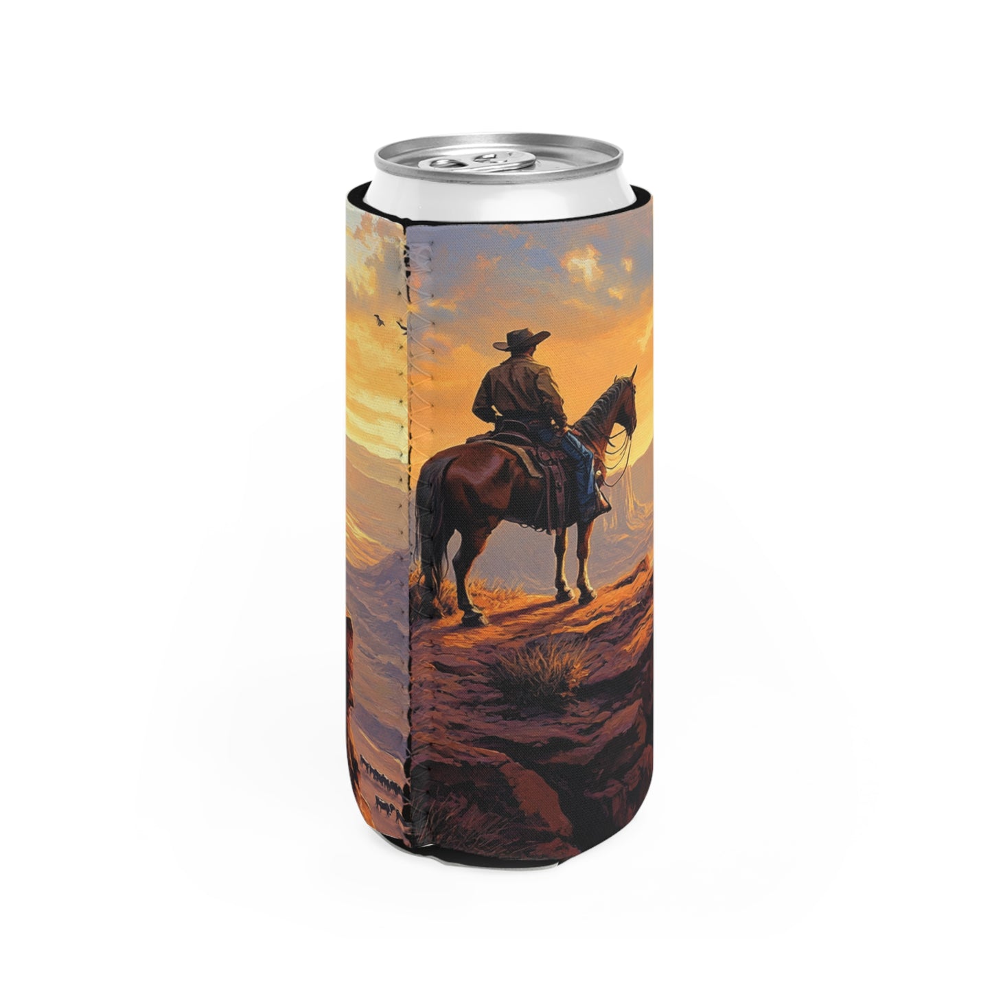 Cowboy Canyon Slim Can Koozie