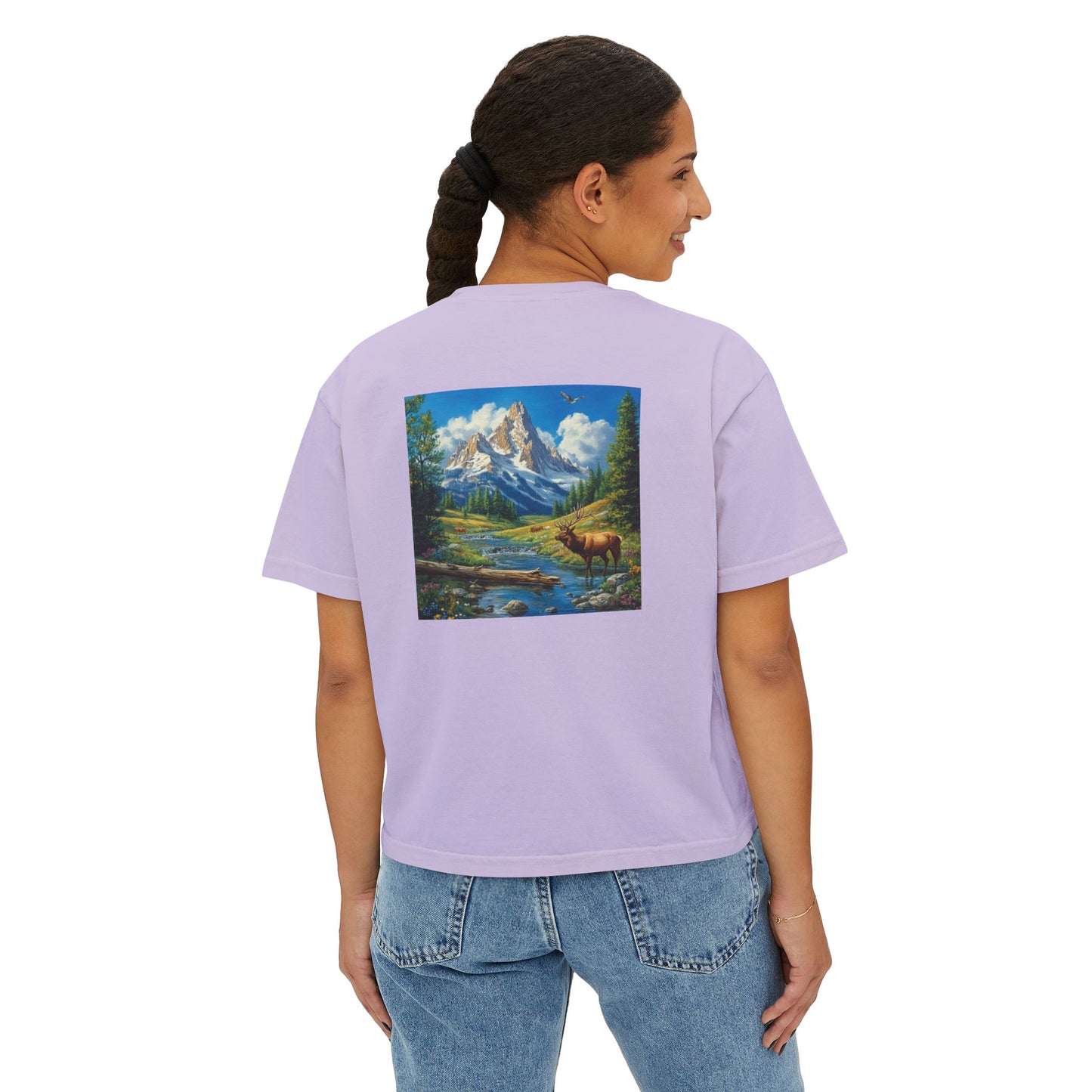 Elk Mountain Boxy Tee