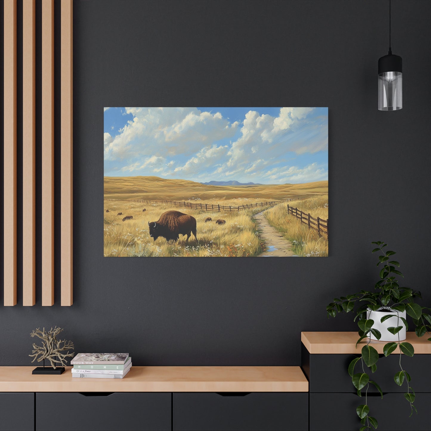 Buffalo Plains Canvas