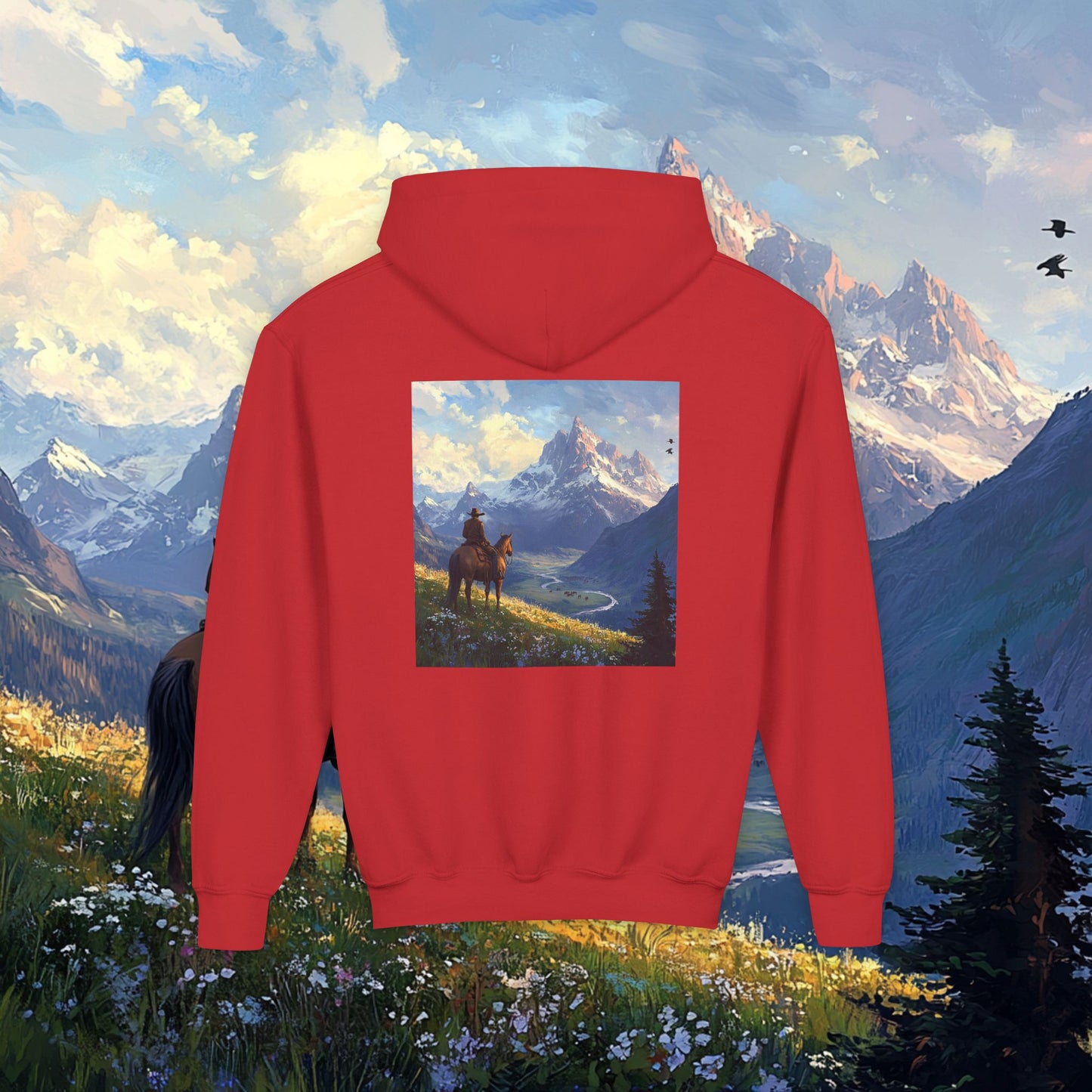 Lonesome Traveler Kids Hoodie