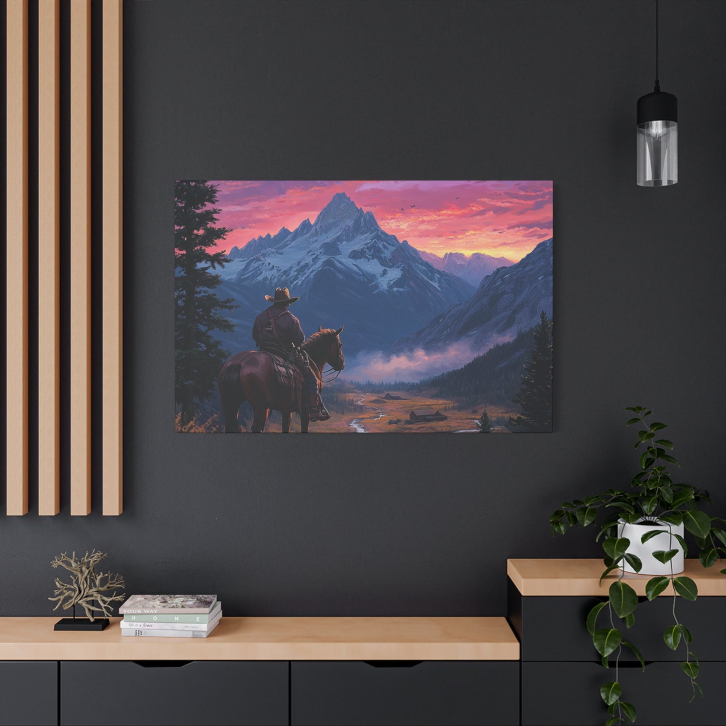 Pink Skies Canvas