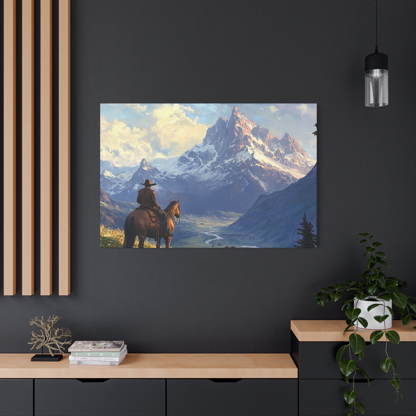 Lonesome Traveler Canvas
