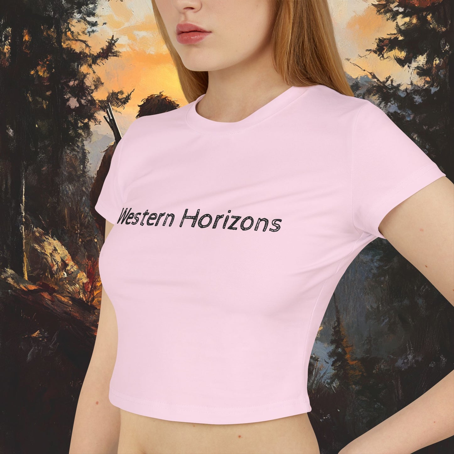The Lone Frontiersman Crop Top