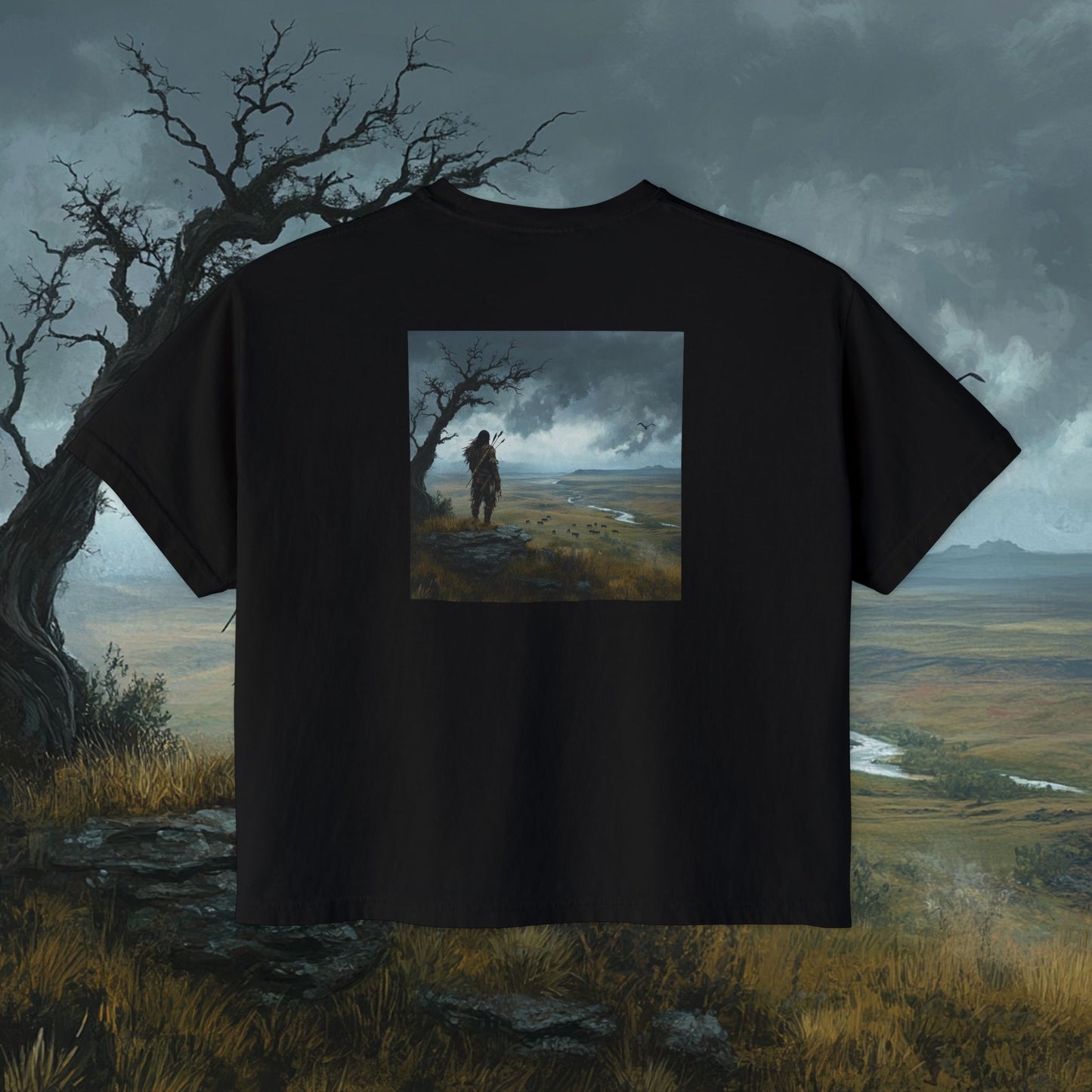 The Watchful Warrior Boxy Tee