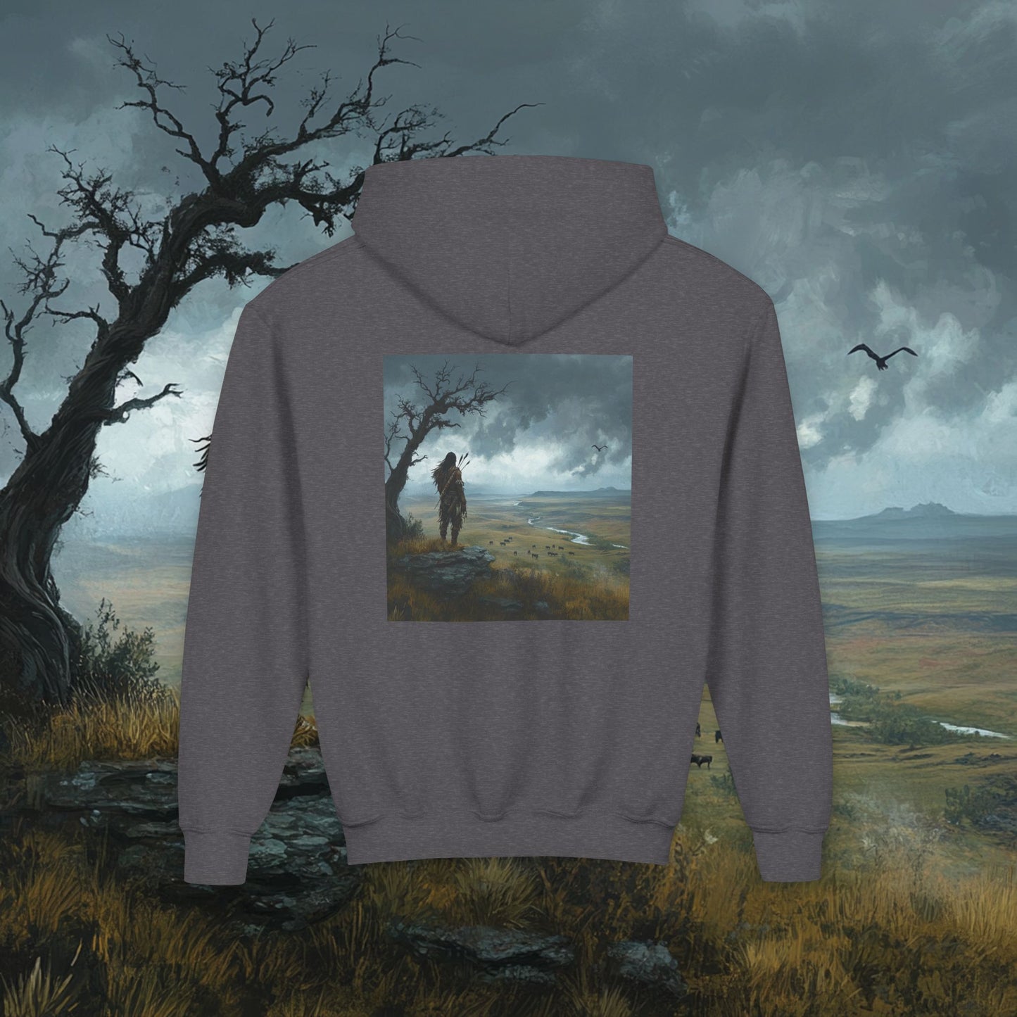 The Watchful Warrior Kids Hoodie
