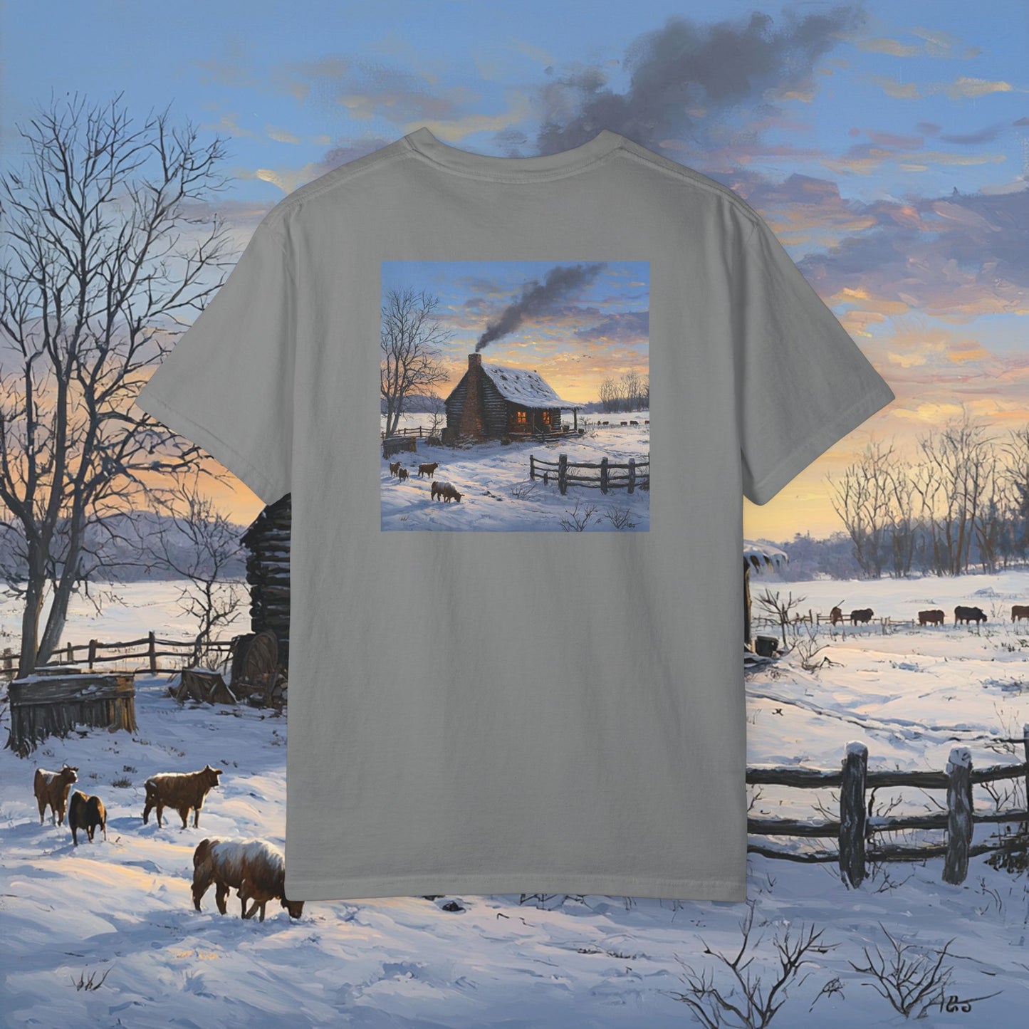 Winter Cabin T-Shirt