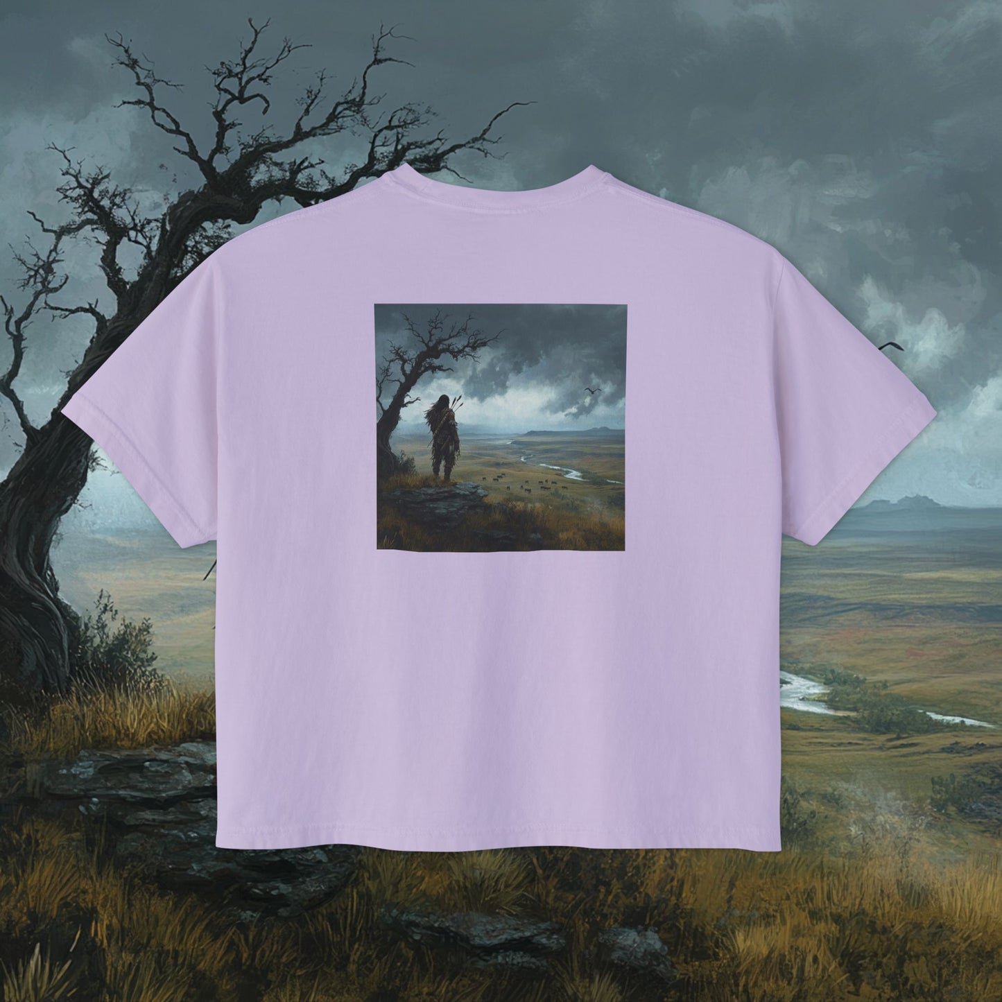 The Watchful Warrior Boxy Tee