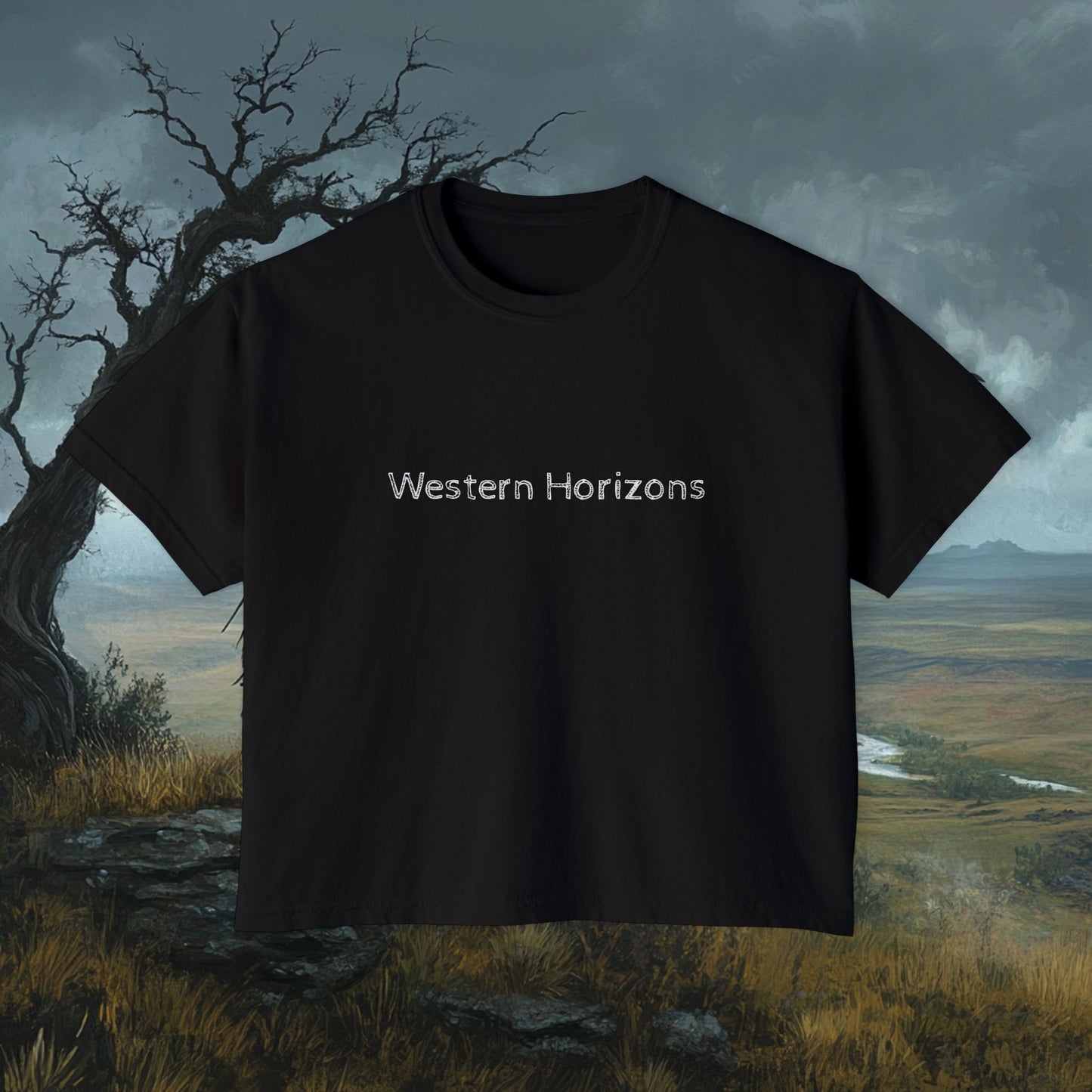 The Watchful Warrior Boxy Tee