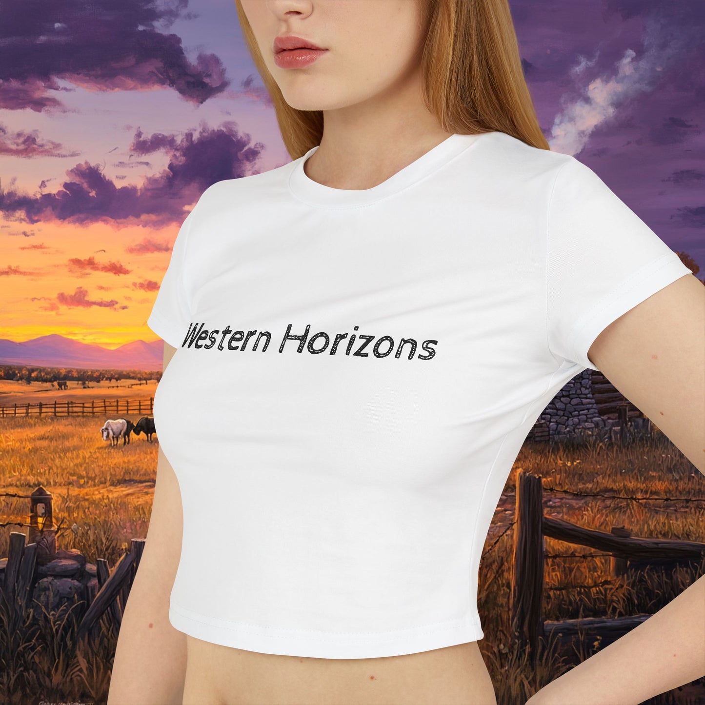 Settling Down Crop Top