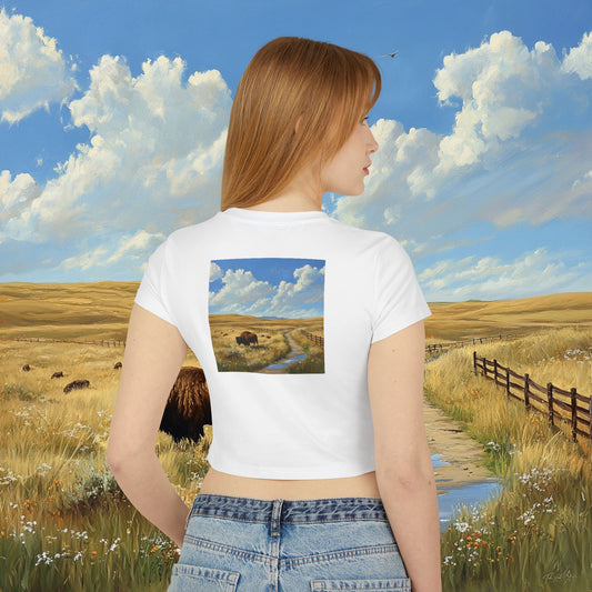 Buffalo Plains Crop Top