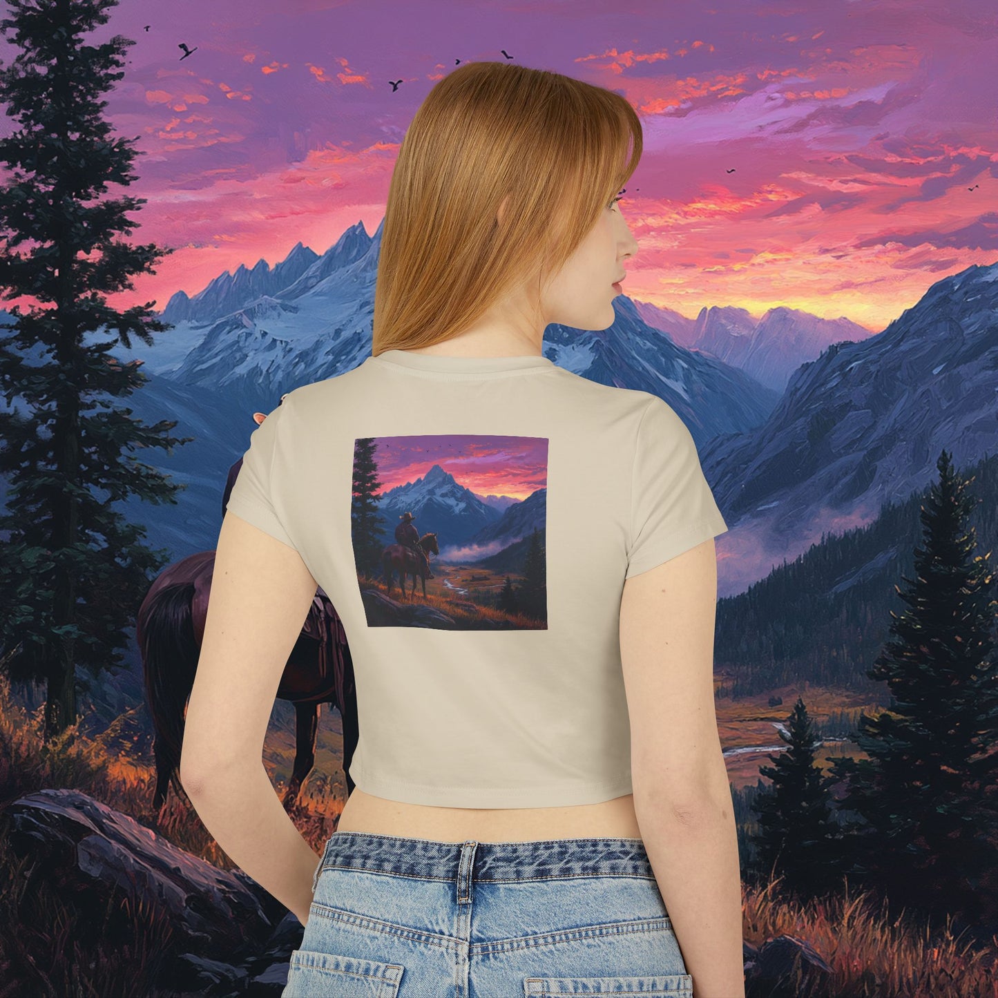 Pink Skies Crop Top