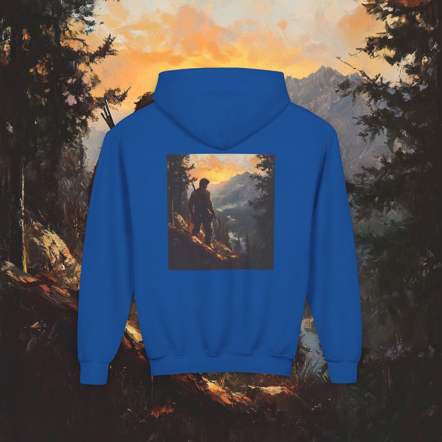 The Lone Frontiersman Kids Hoodie