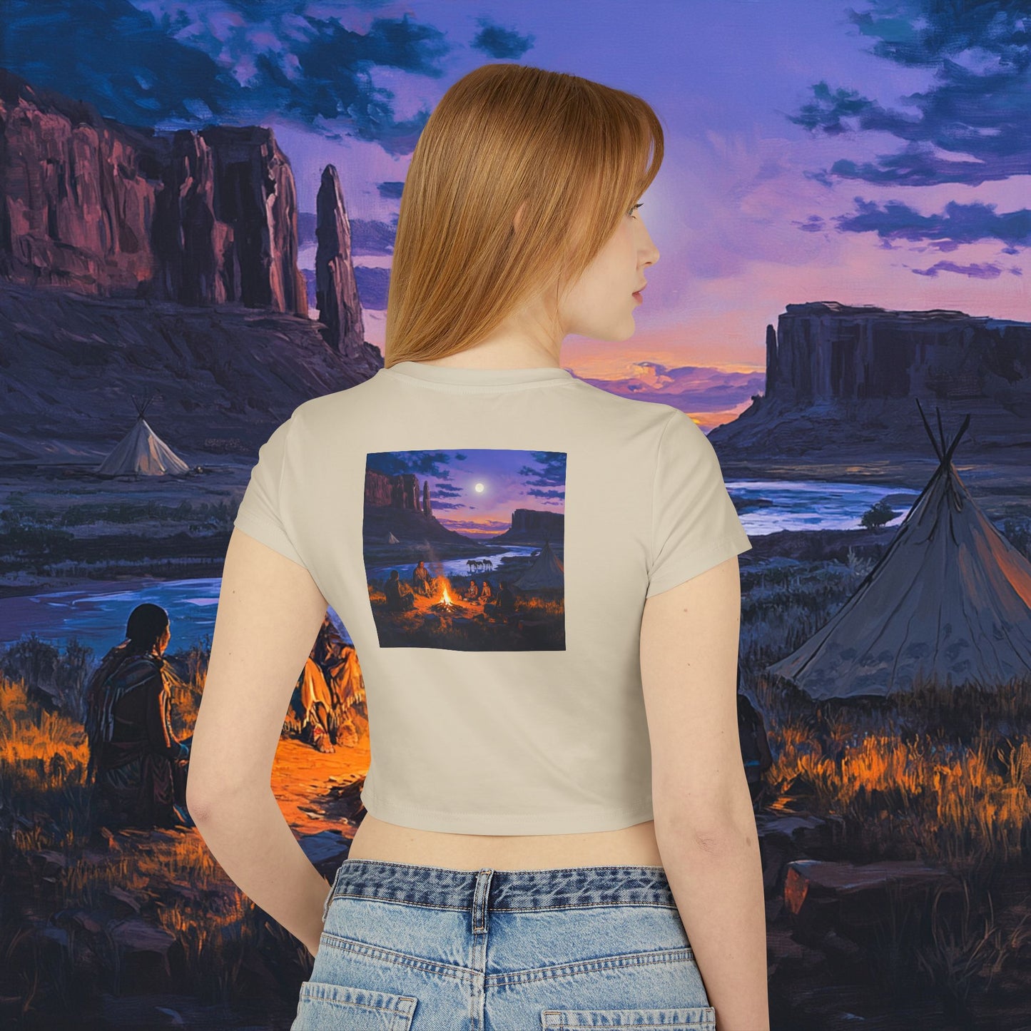 Tribal Gathering Crop Top