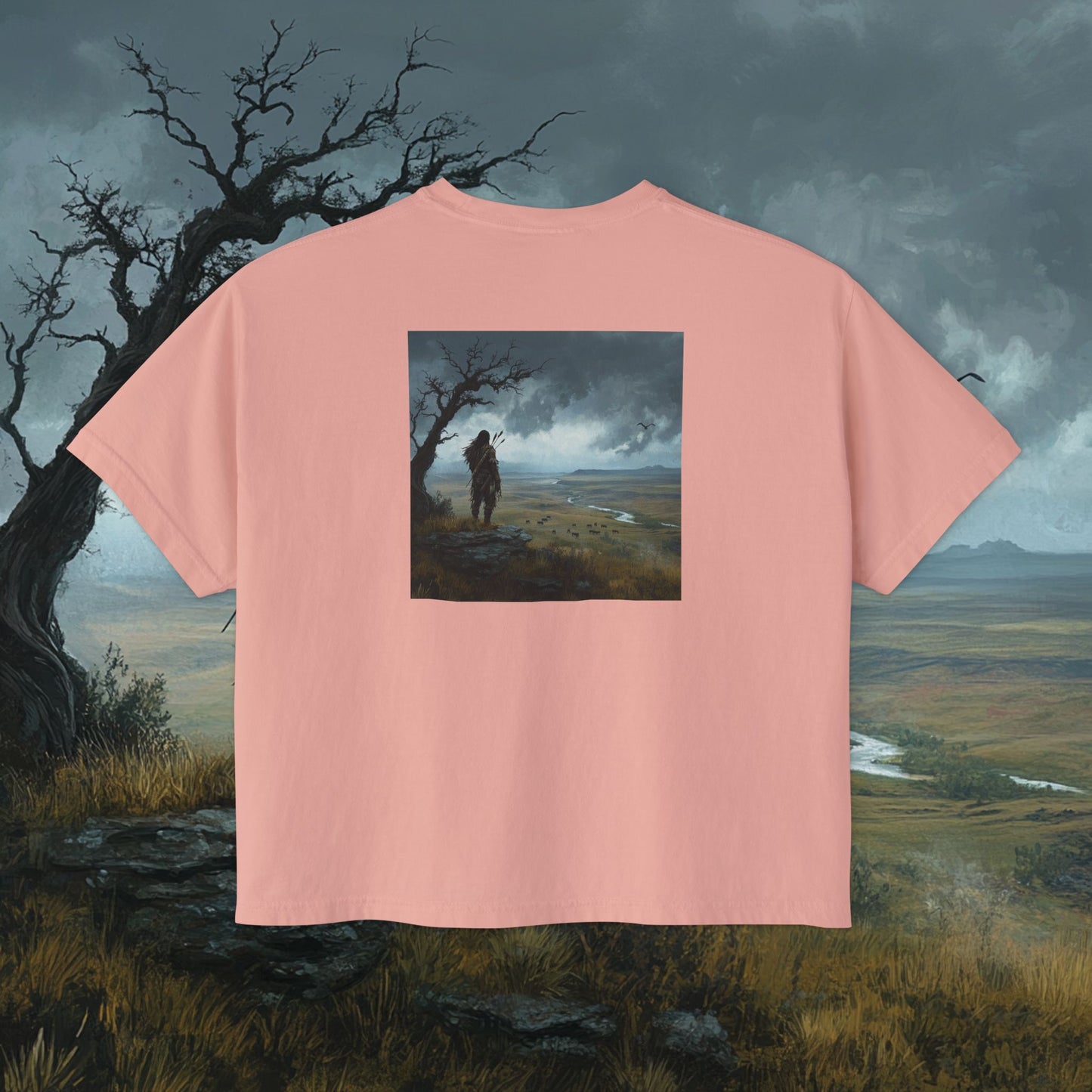 The Watchful Warrior Boxy Tee