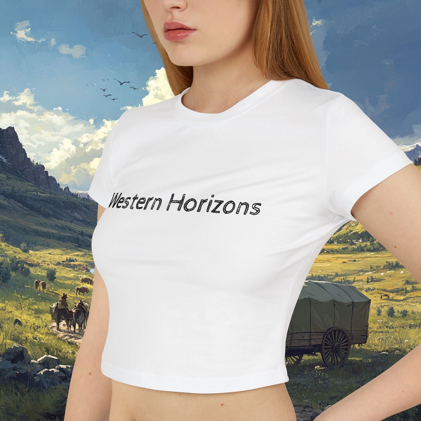 Headin' West Crop Top