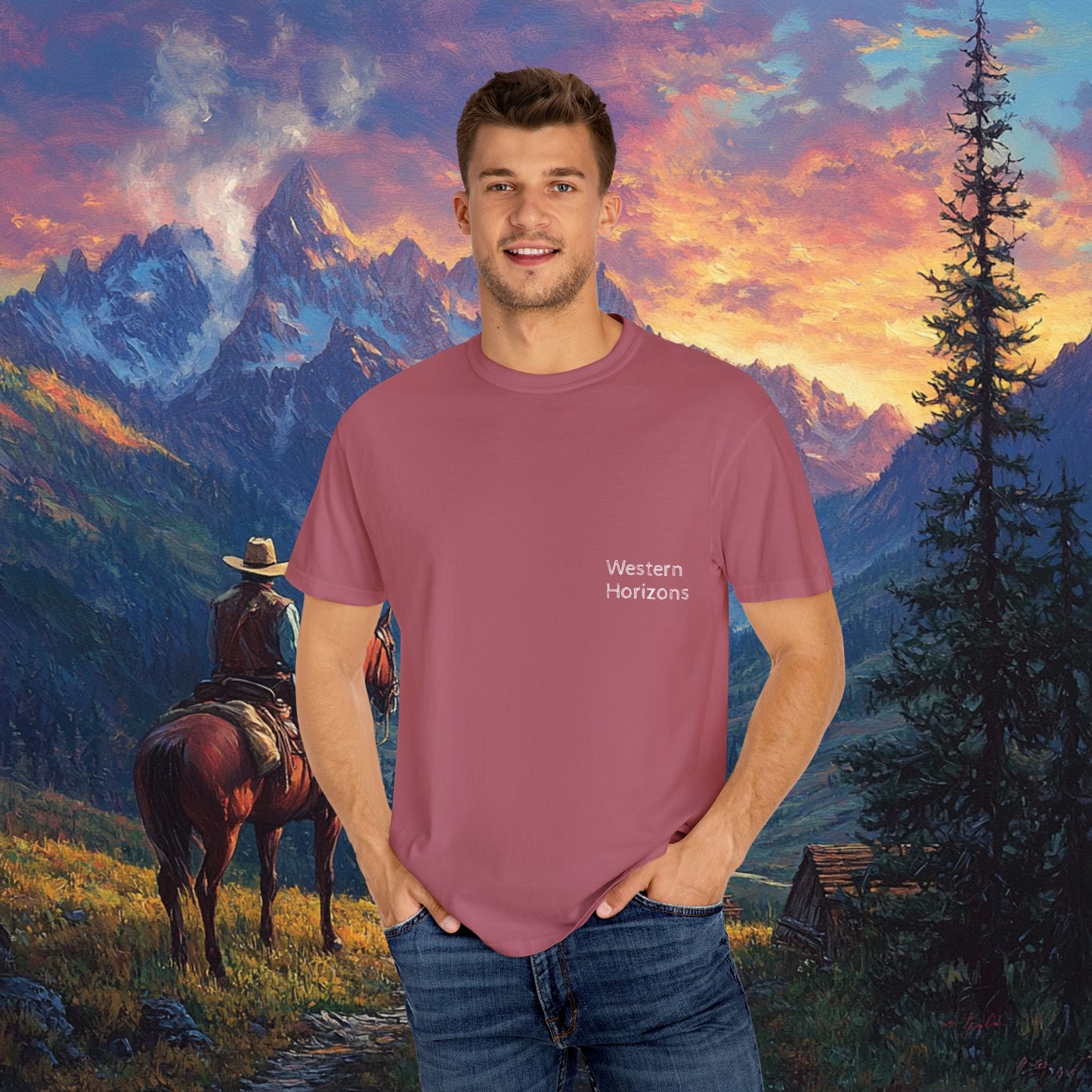 Rocky Mountain Cowboy T-Shirt