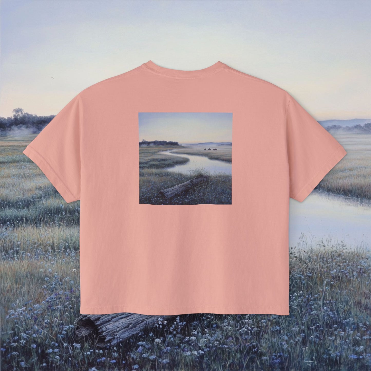 Misty Mornings Boxy Tee