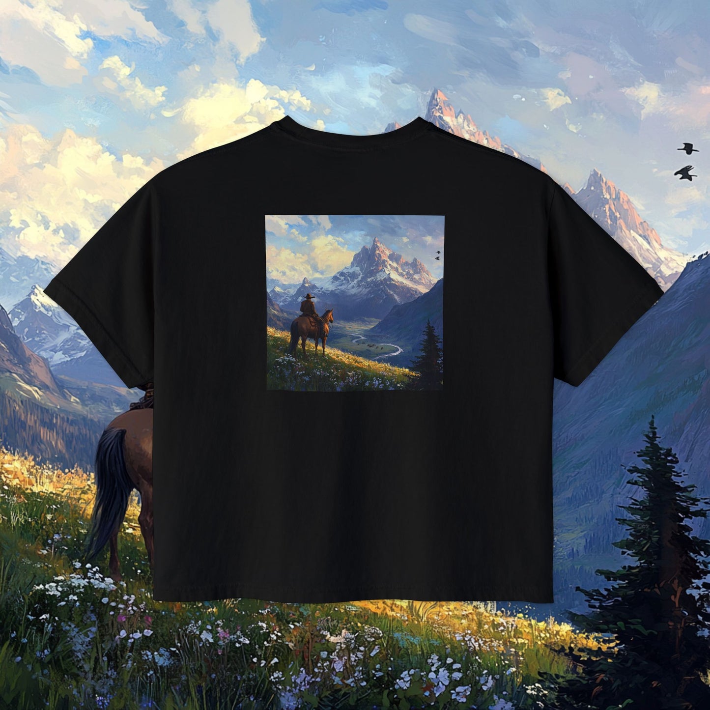 Lonesome Traveler Boxy Tee