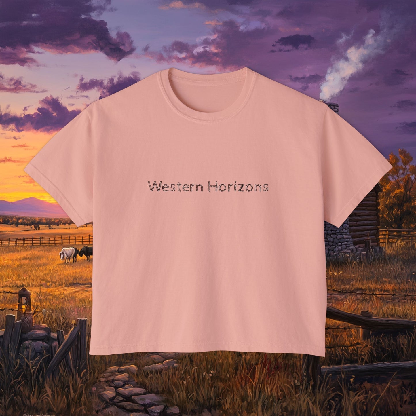 Settling Down Boxy Tee