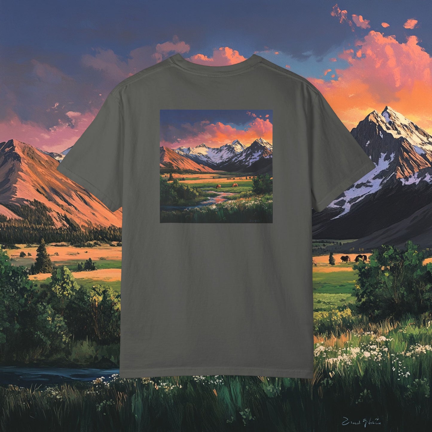 Horse Valley Sunset T-Shirt
