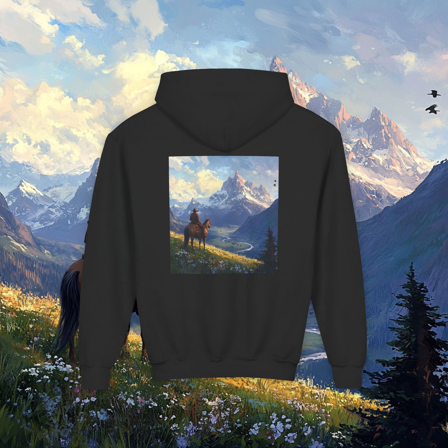 Lonesome Traveler Kids Hoodie