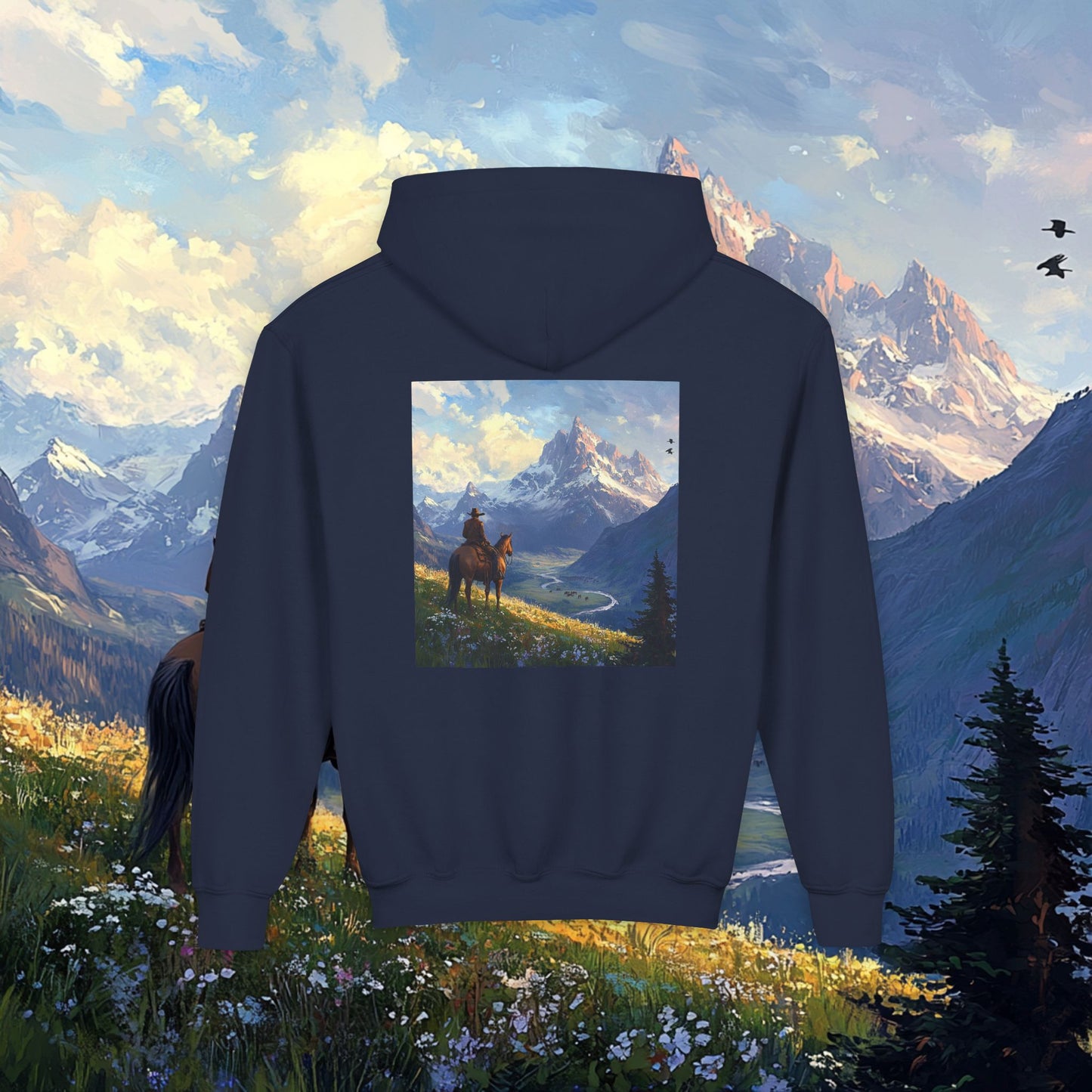 Lonesome Traveler Kids Hoodie