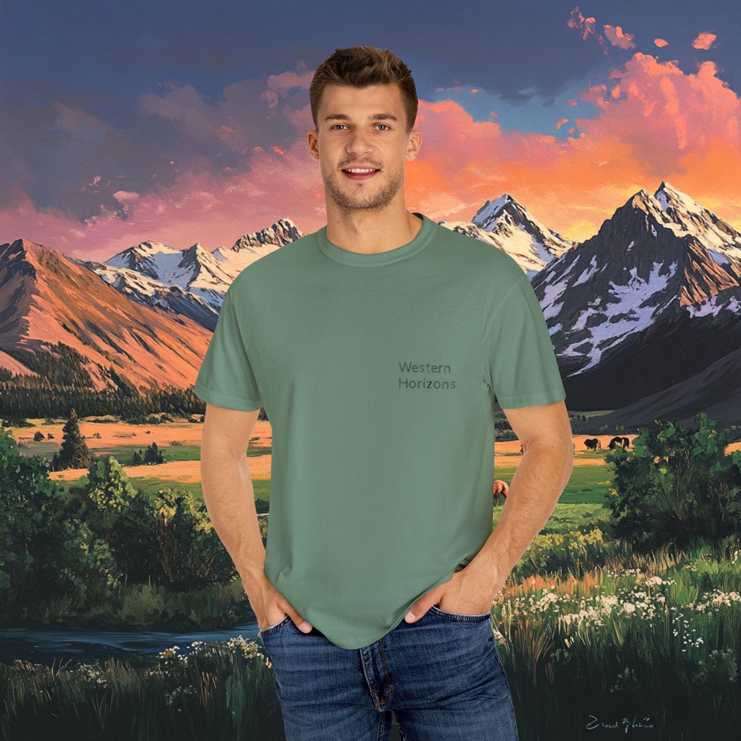 Horse Valley Sunset T-Shirt