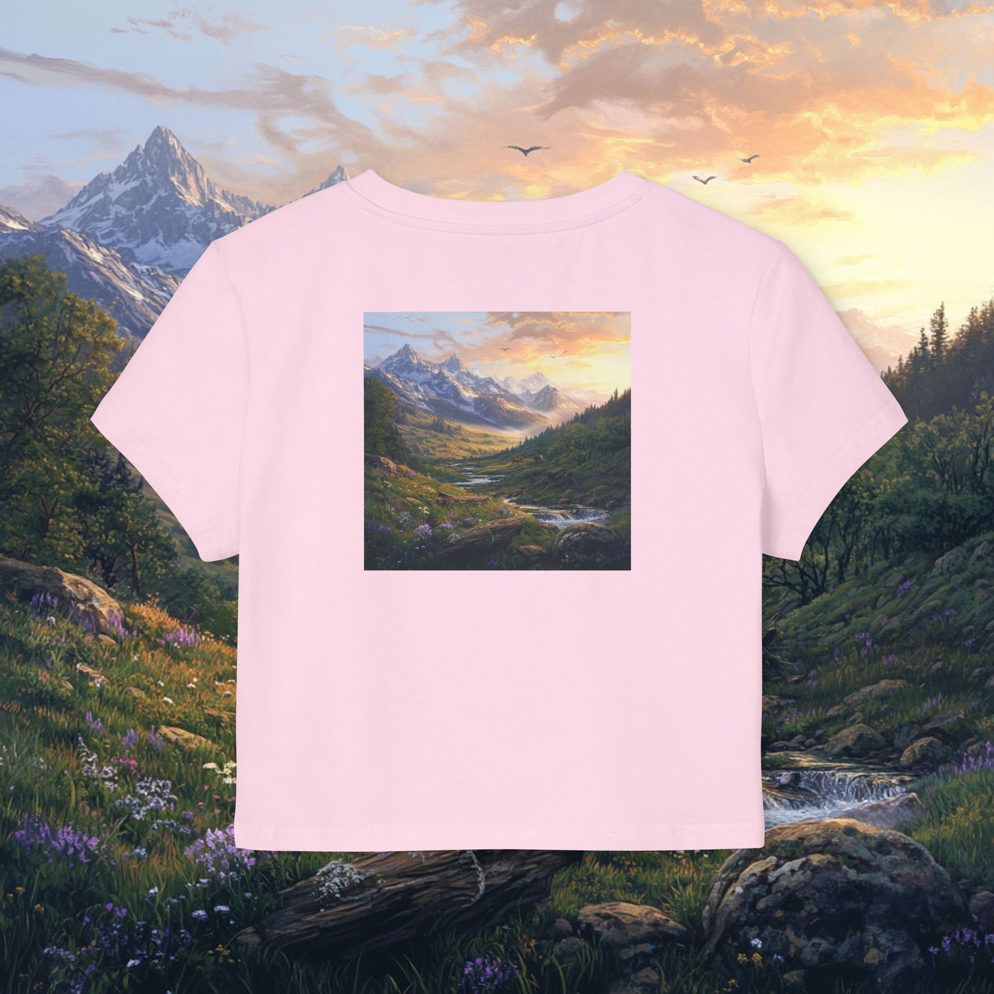 Rocky Mountain Valley Crop Top