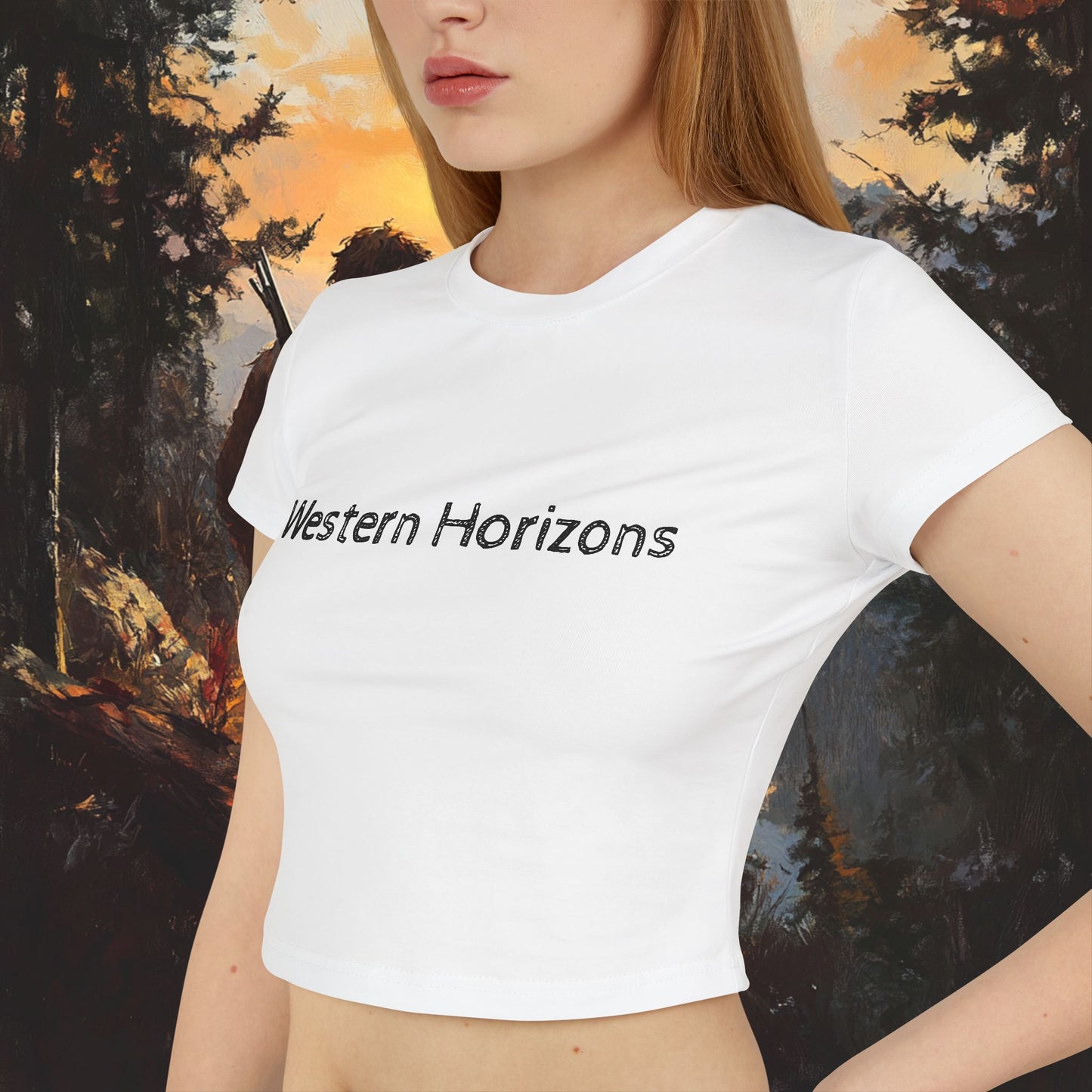 The Lone Frontiersman Crop Top