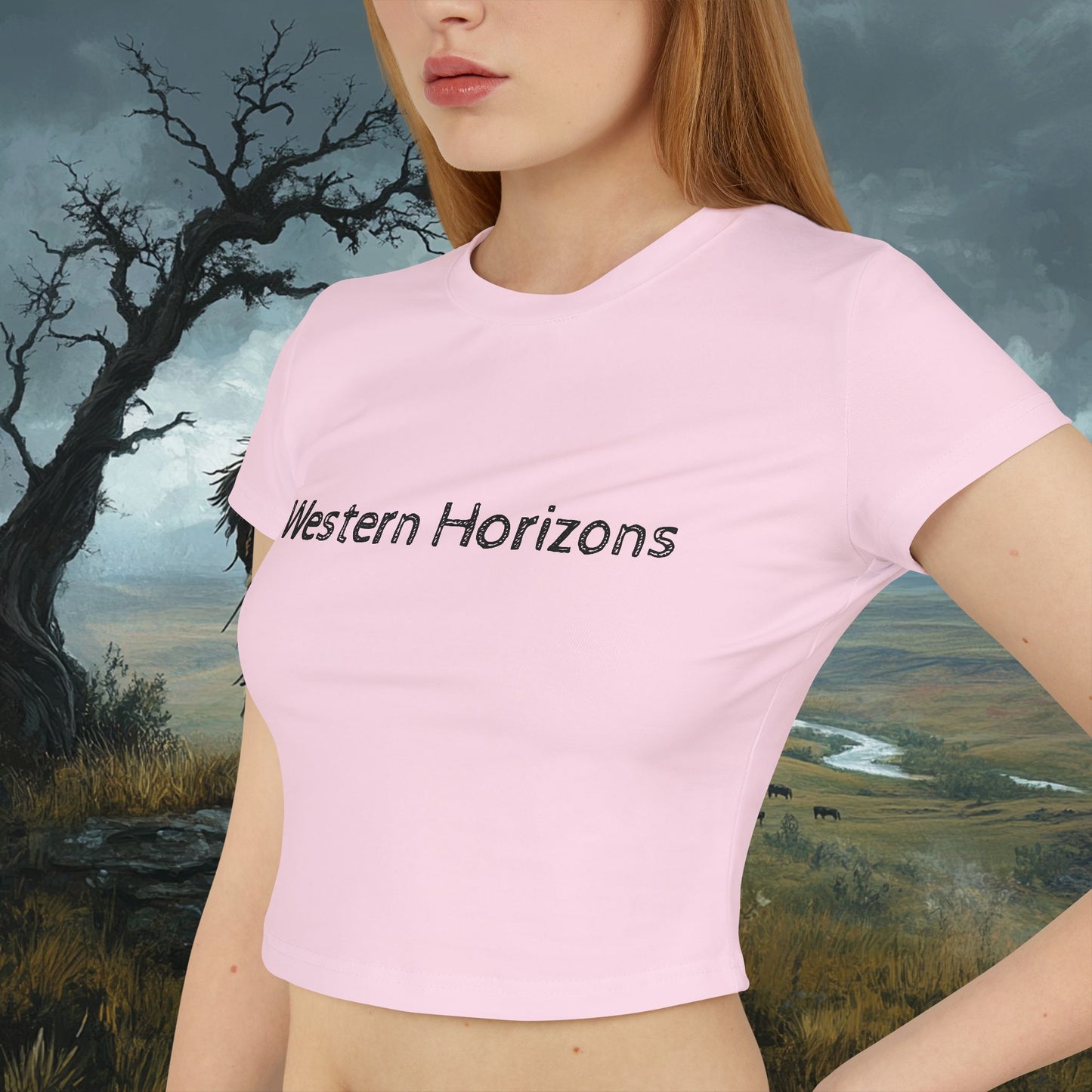 The Watchful Warrior Crop Top