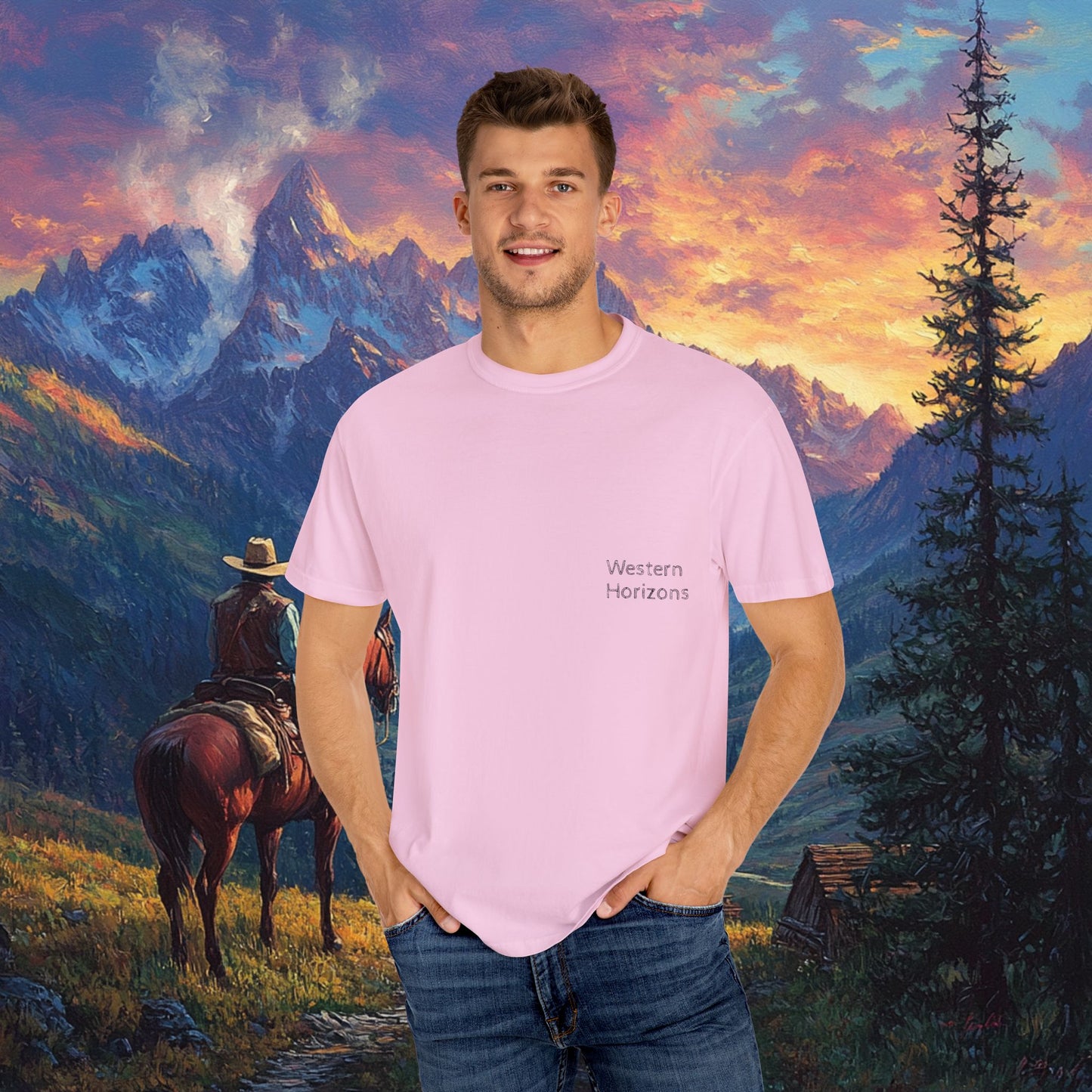 Rocky Mountain Cowboy T-Shirt