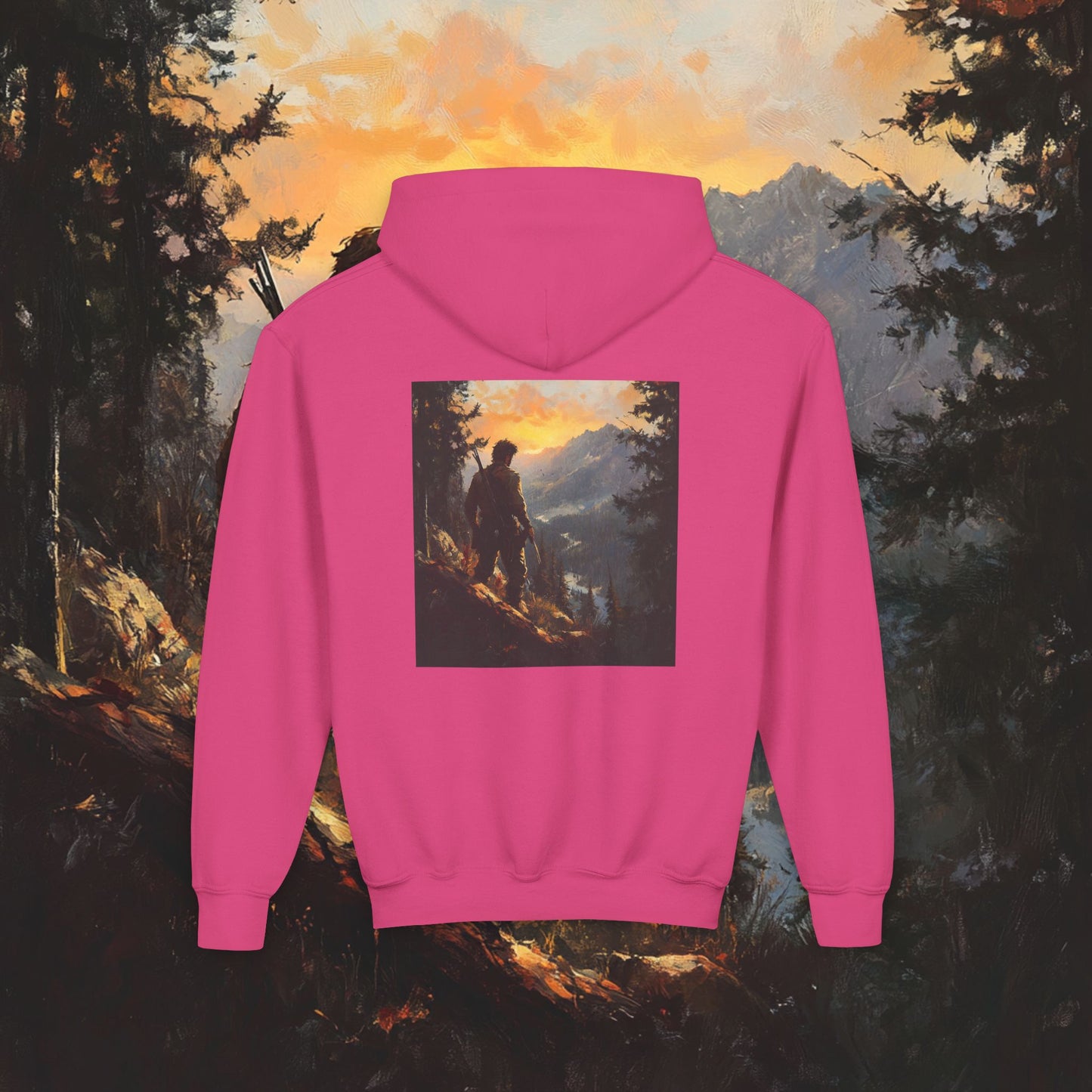 The Lone Frontiersman Kids Hoodie