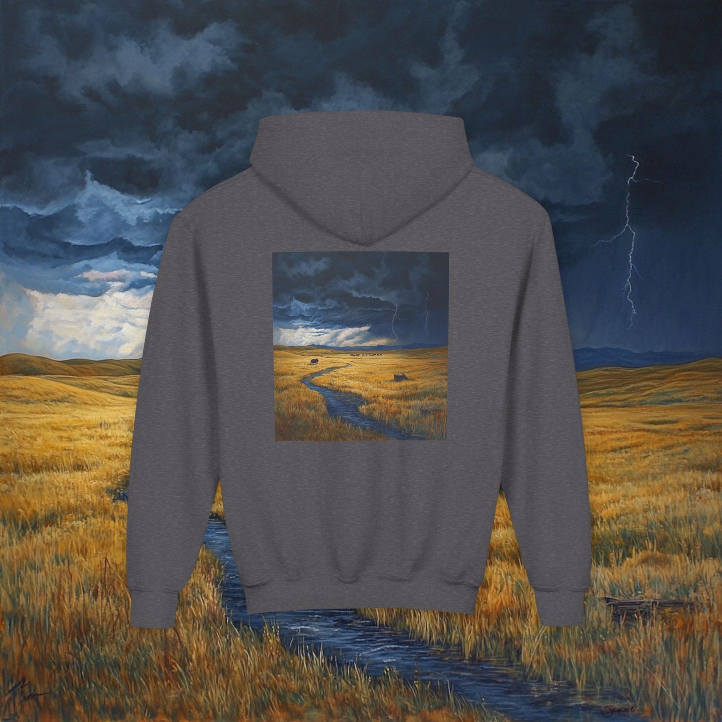 A Storm's Brewing Kids Hoodie