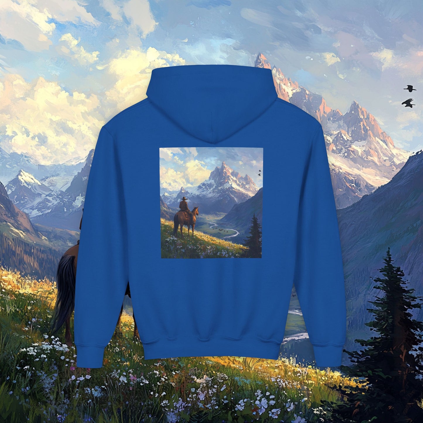 Lonesome Traveler Kids Hoodie