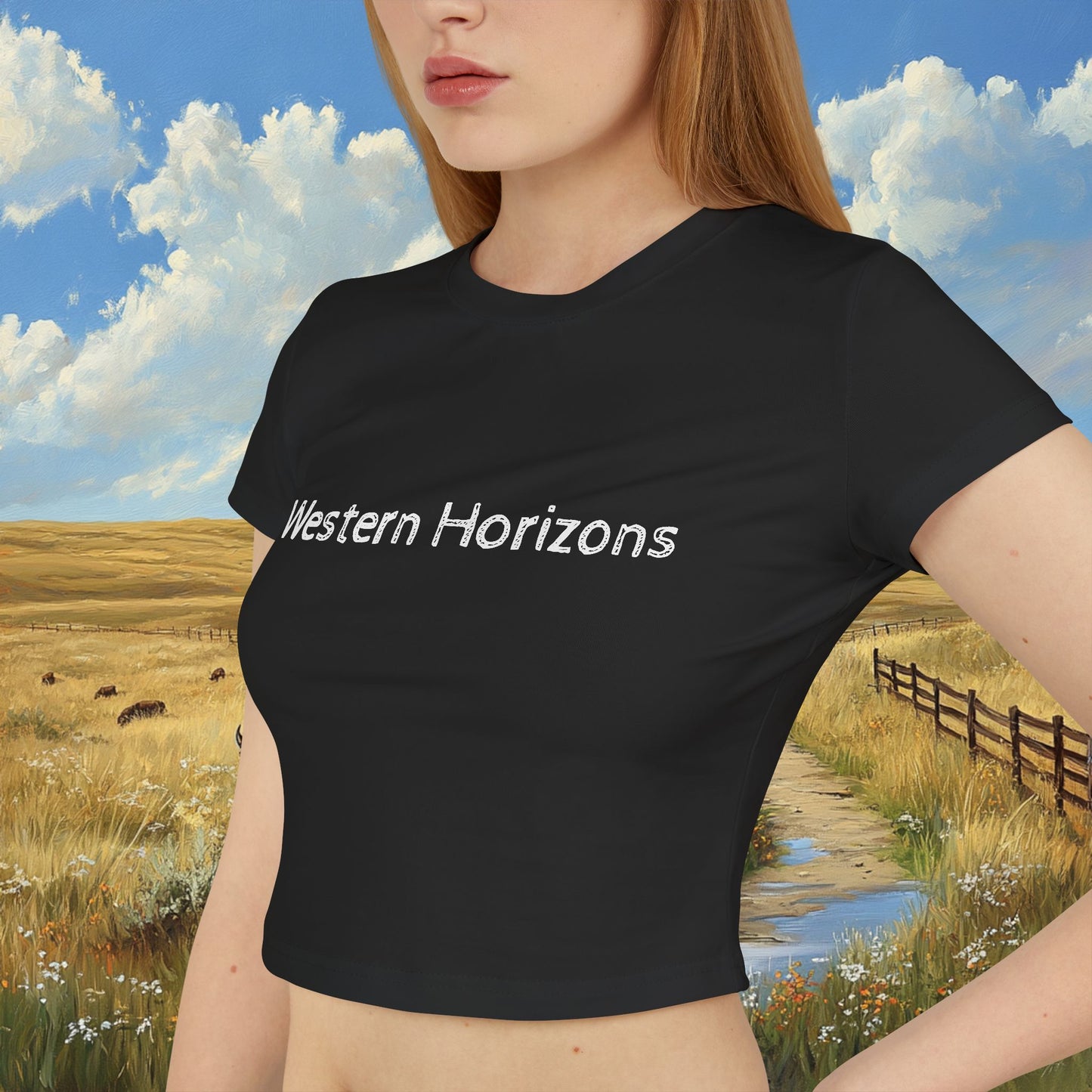 Buffalo Plains Crop Top