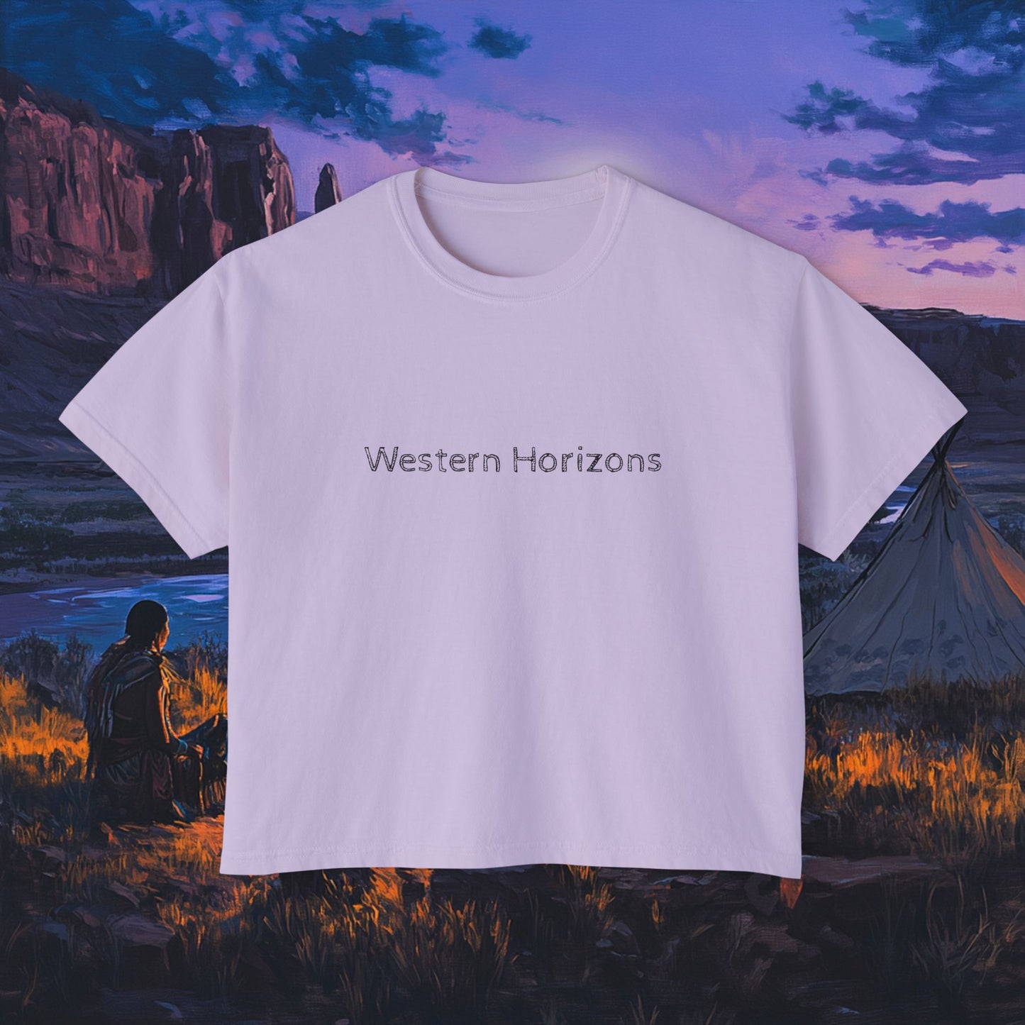 Tribal Gathering Boxy Tee