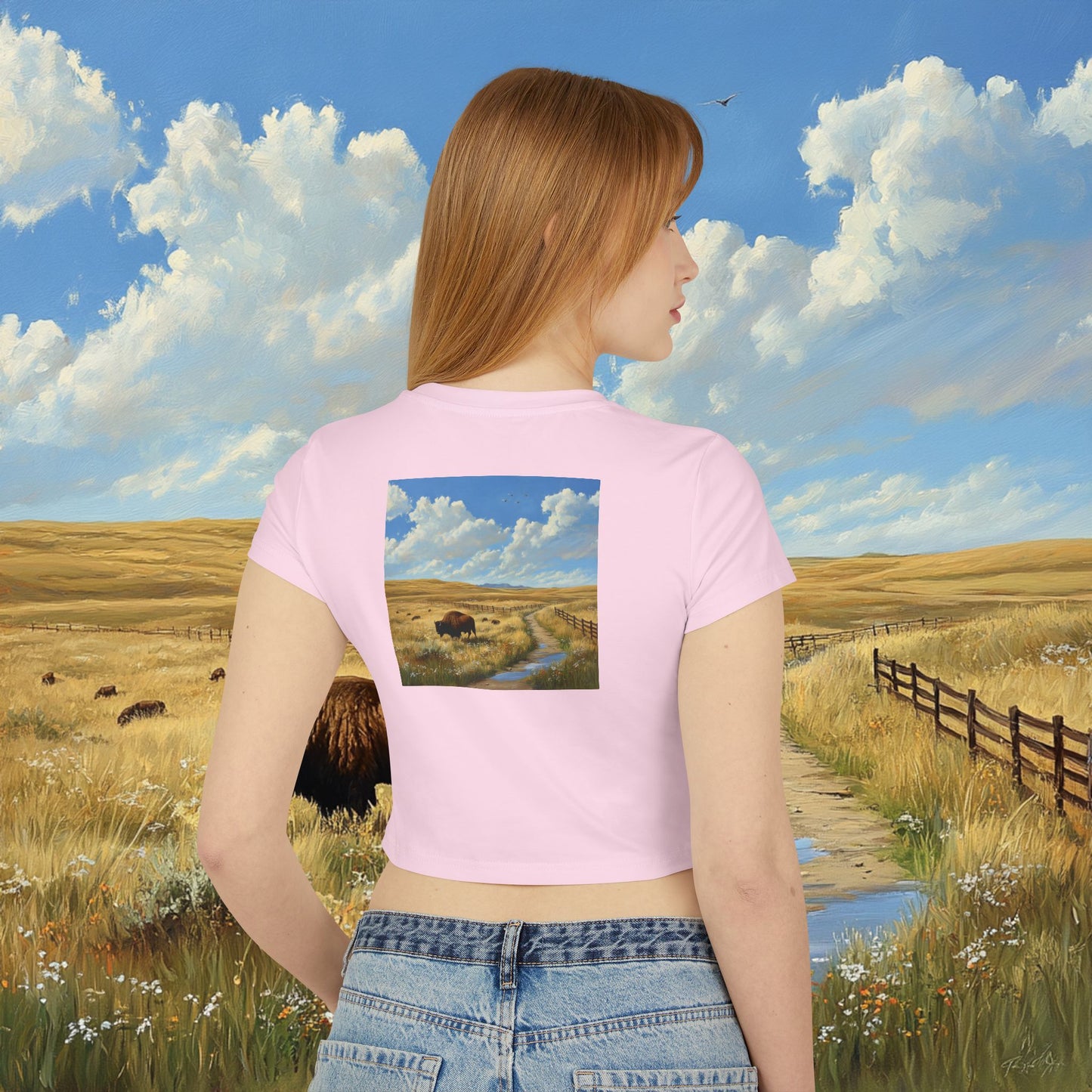 Buffalo Plains Crop Top