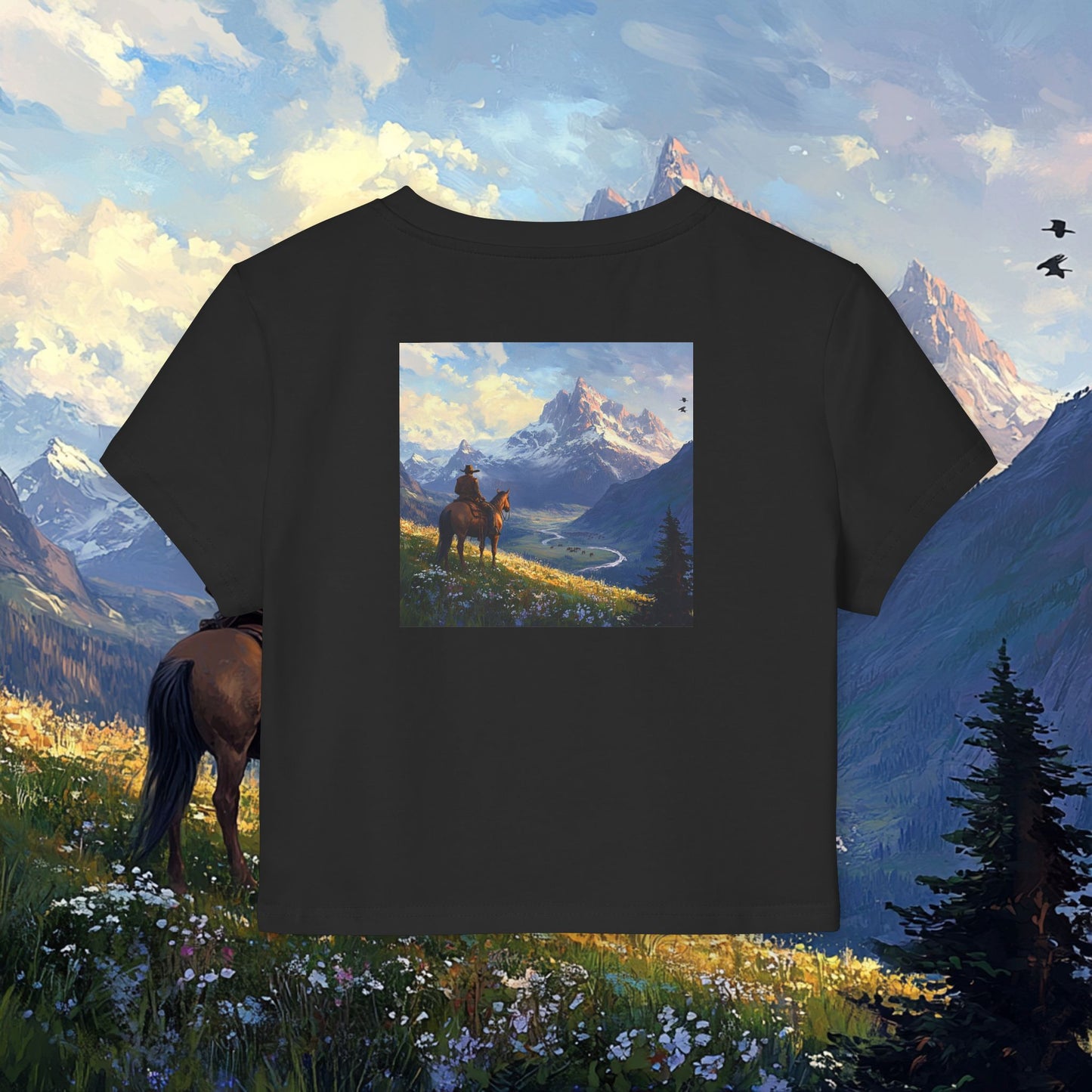 Lonesome Traveler Crop Top