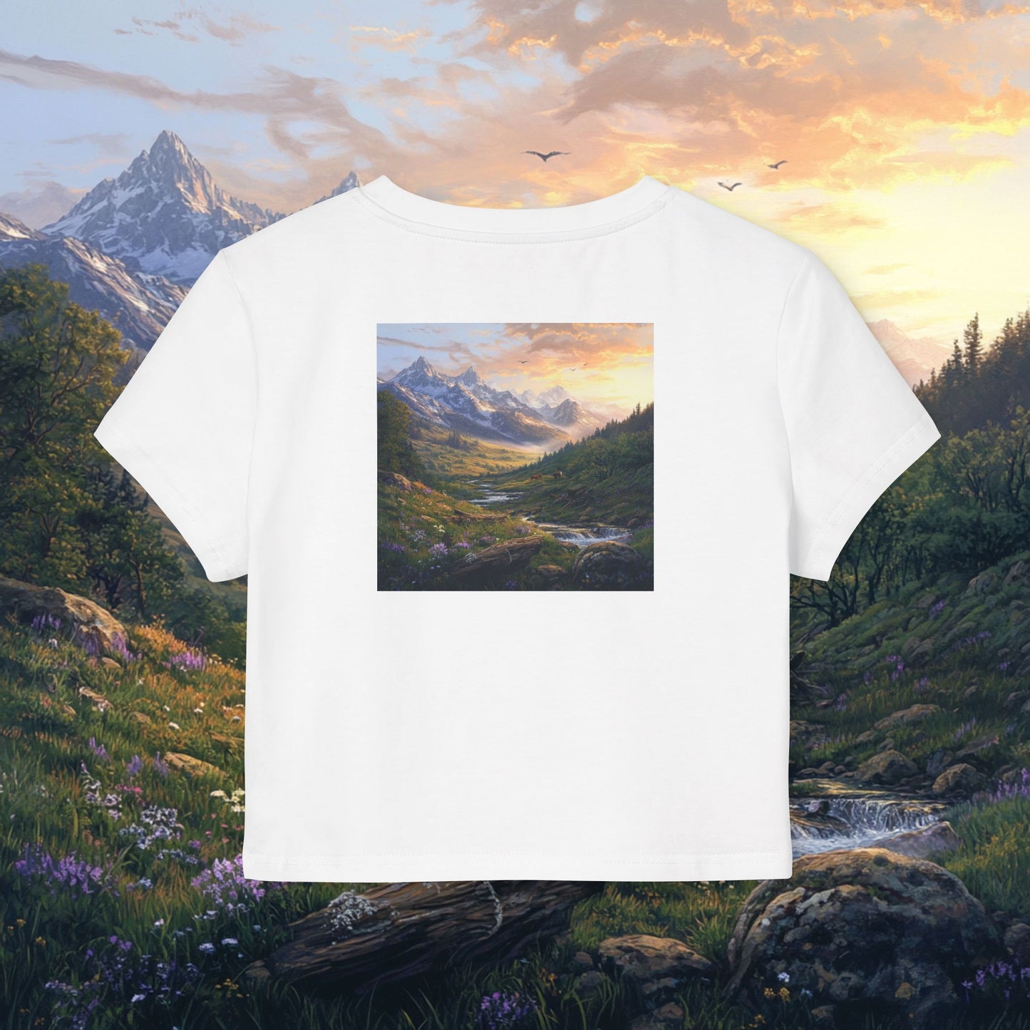 Rocky Mountain Valley Crop Top